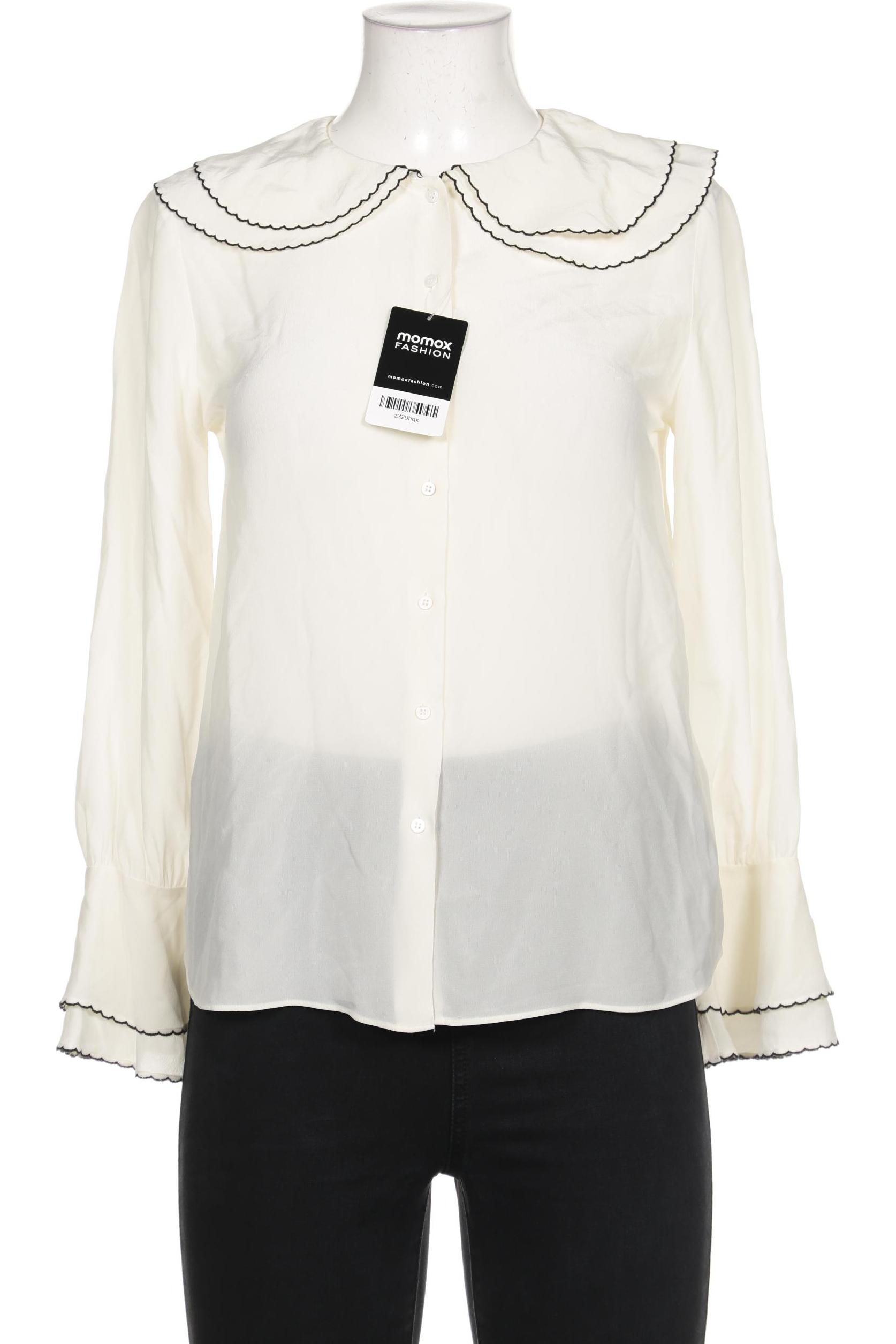 

Massimo Dutti Damen Bluse, cremeweiß