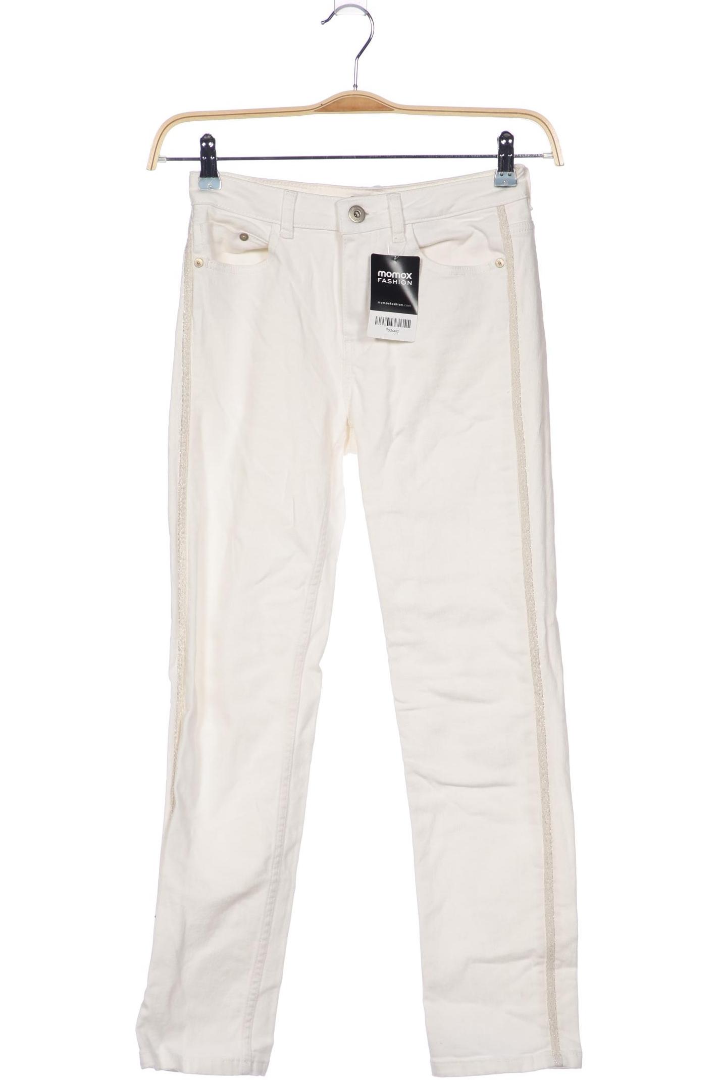 

Massimo Dutti Damen Stoffhose, weiß, Gr. 34