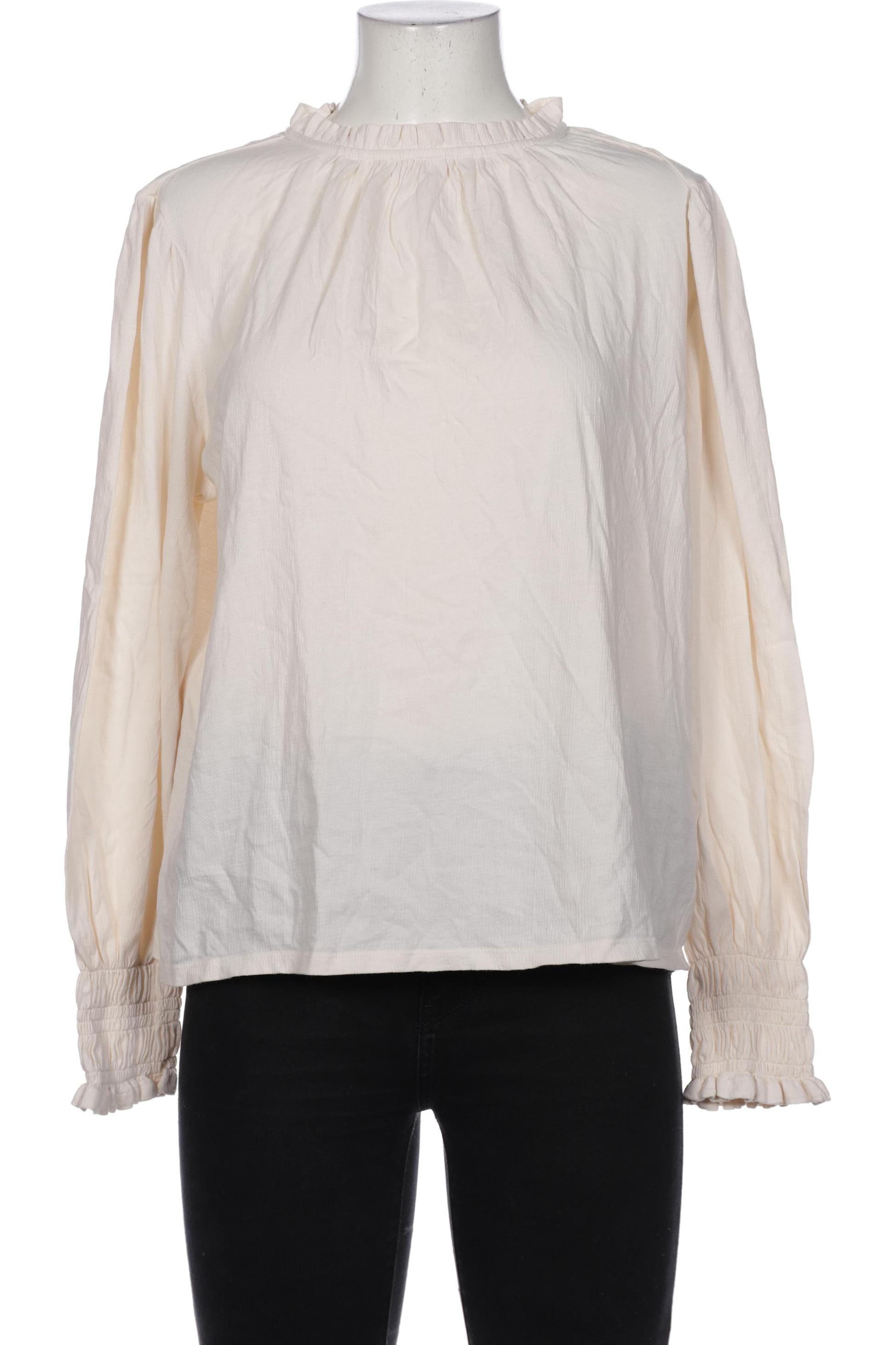 

Massimo Dutti Damen Bluse, cremeweiß, Gr. 38