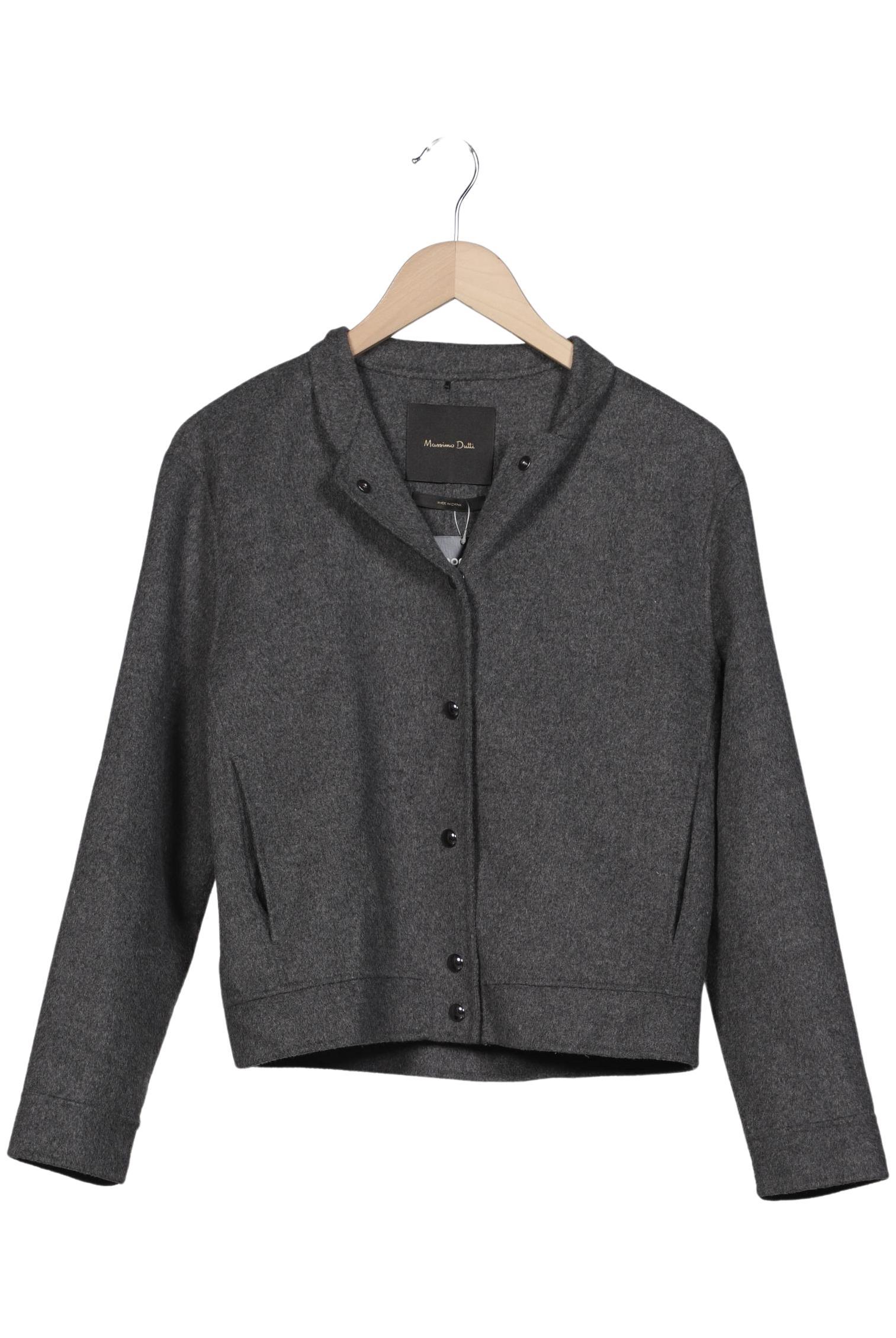 

Massimo Dutti Damen Jacke, grau, Gr. 36