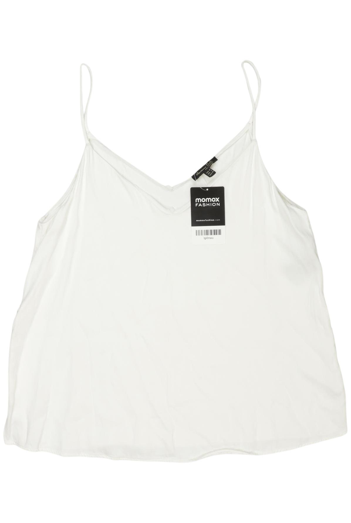

Massimo Dutti Damen Top, weiß, Gr. 38
