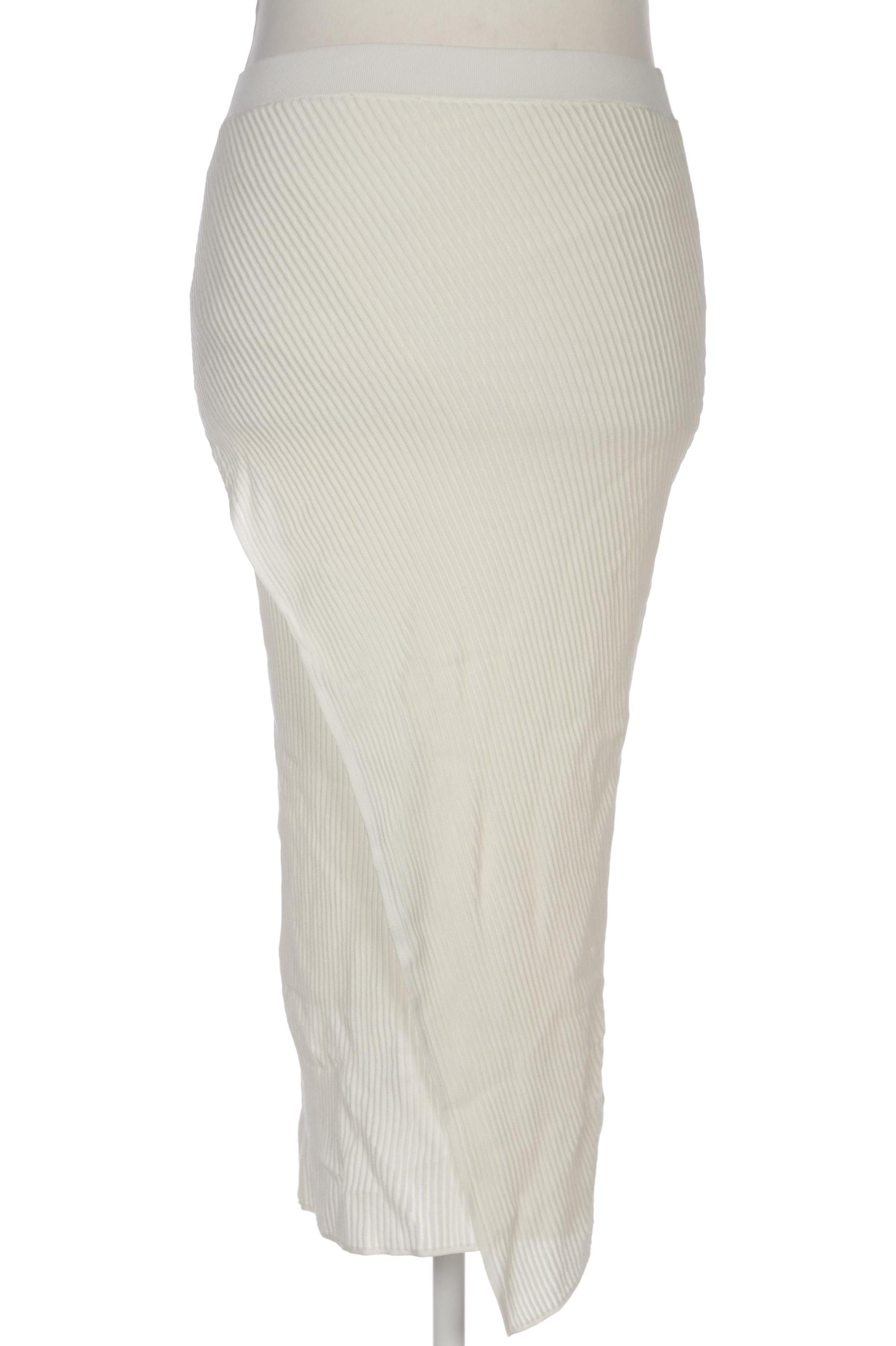 

Massimo Dutti Damen Rock, weiß, Gr. 42