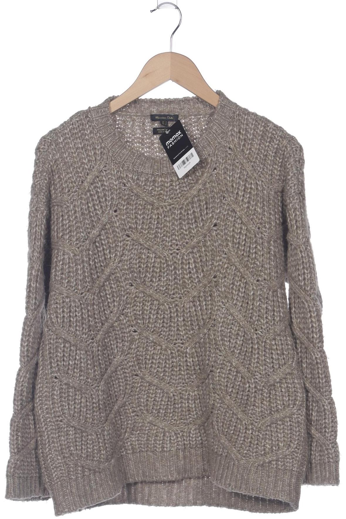 

Massimo Dutti Damen Pullover, grau, Gr. 36