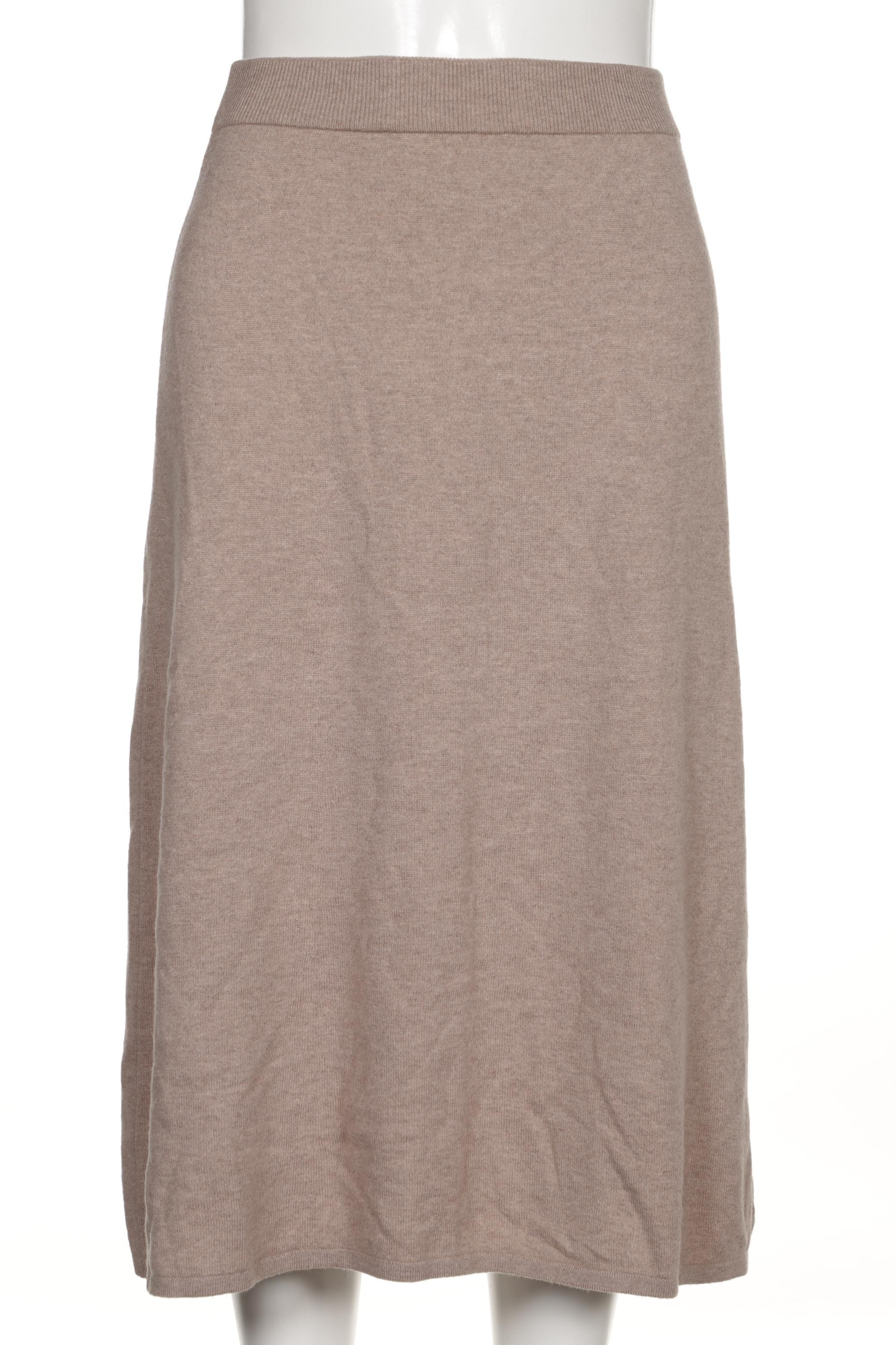 

Massimo Dutti Damen Rock, beige, Gr. 42