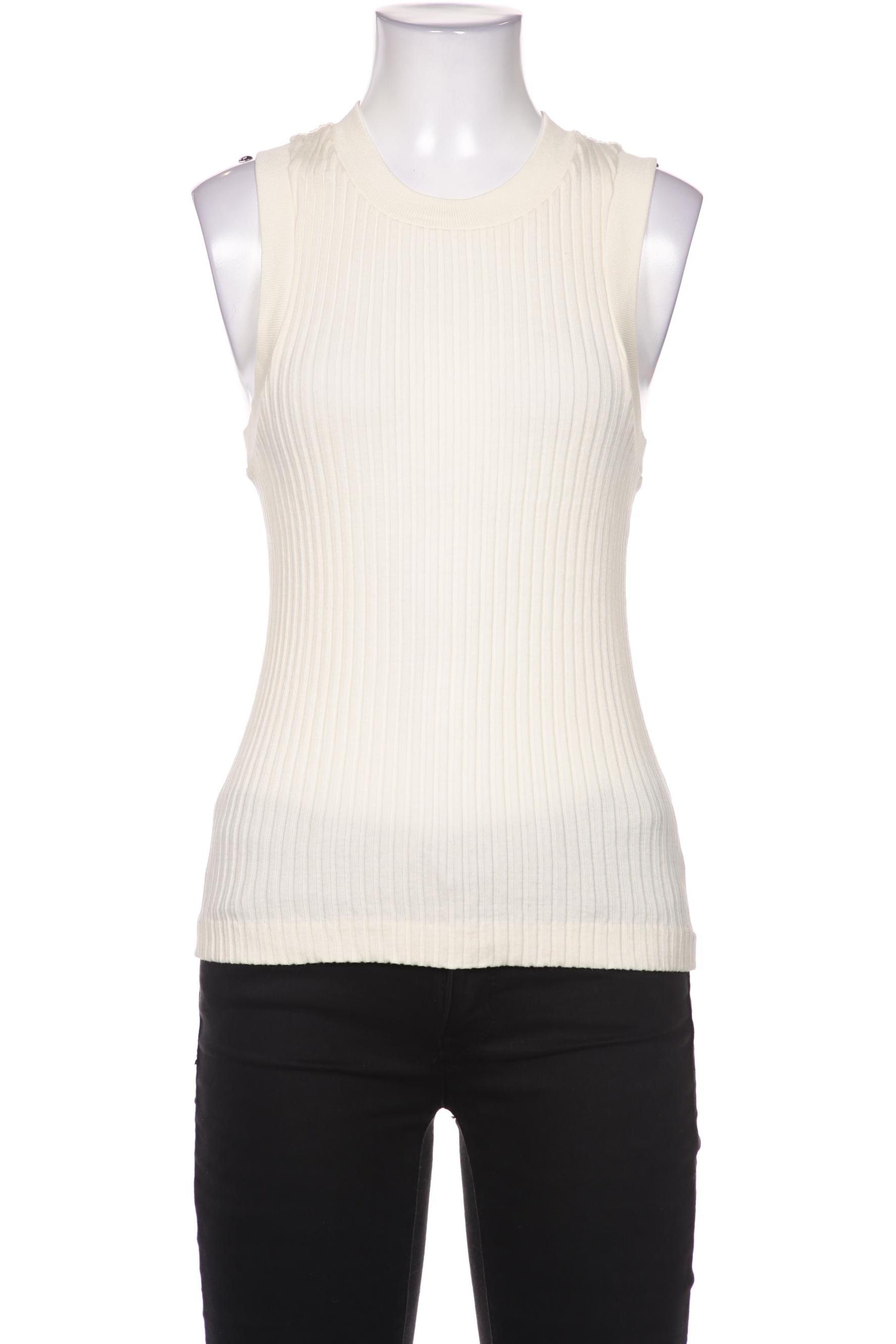 

Massimo Dutti Damen Top, cremeweiß, Gr. 36