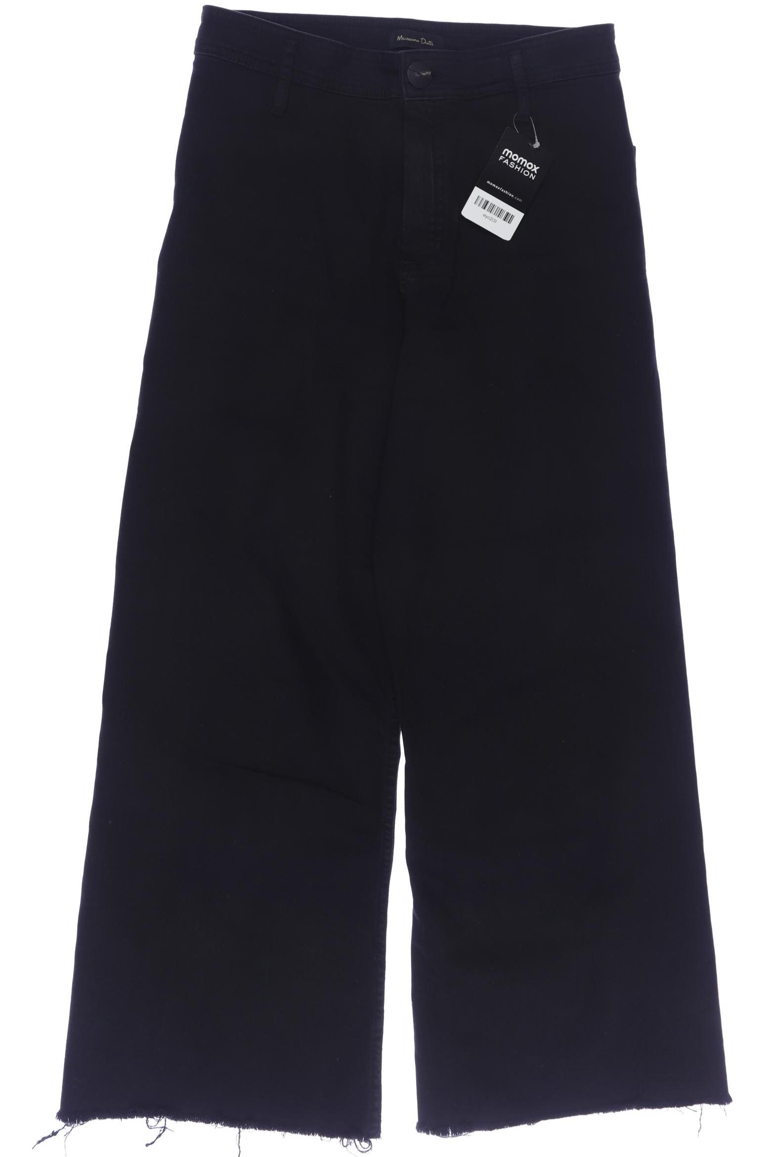 

Massimo Dutti Damen Jeans, schwarz, Gr. 38