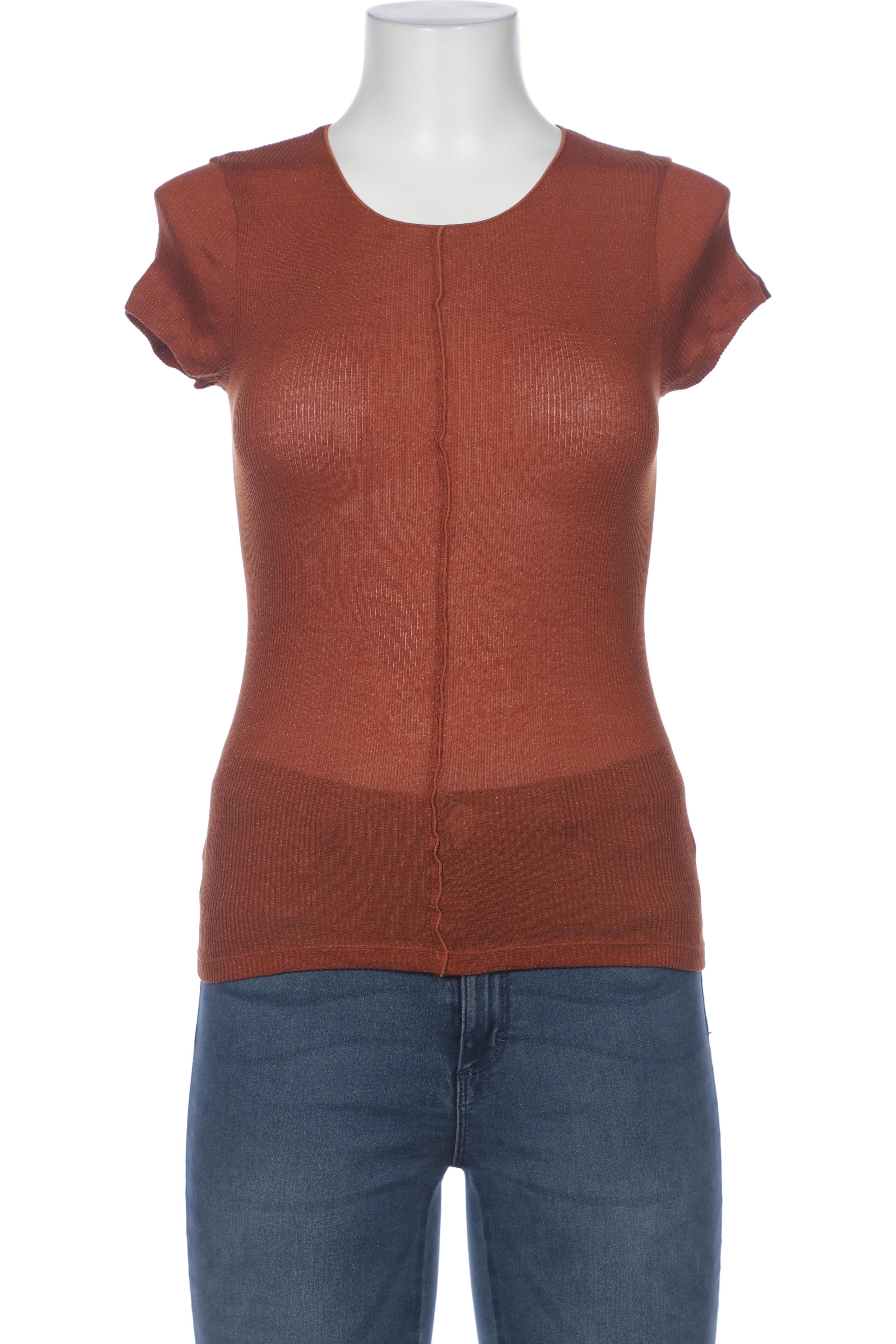

Massimo Dutti Damen T-Shirt, braun, Gr. 42