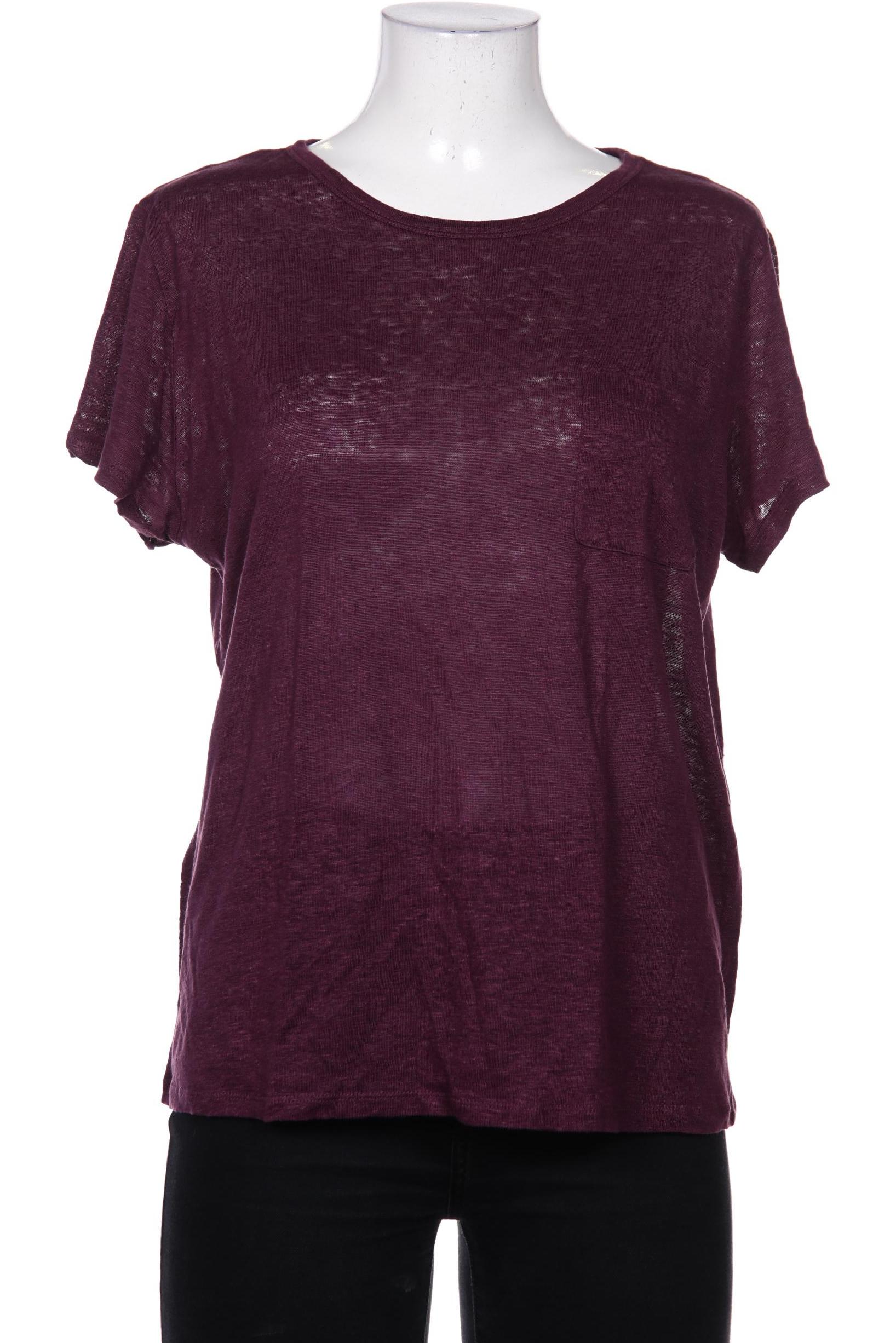 

Massimo Dutti Damen T-Shirt, bordeaux, Gr. 42