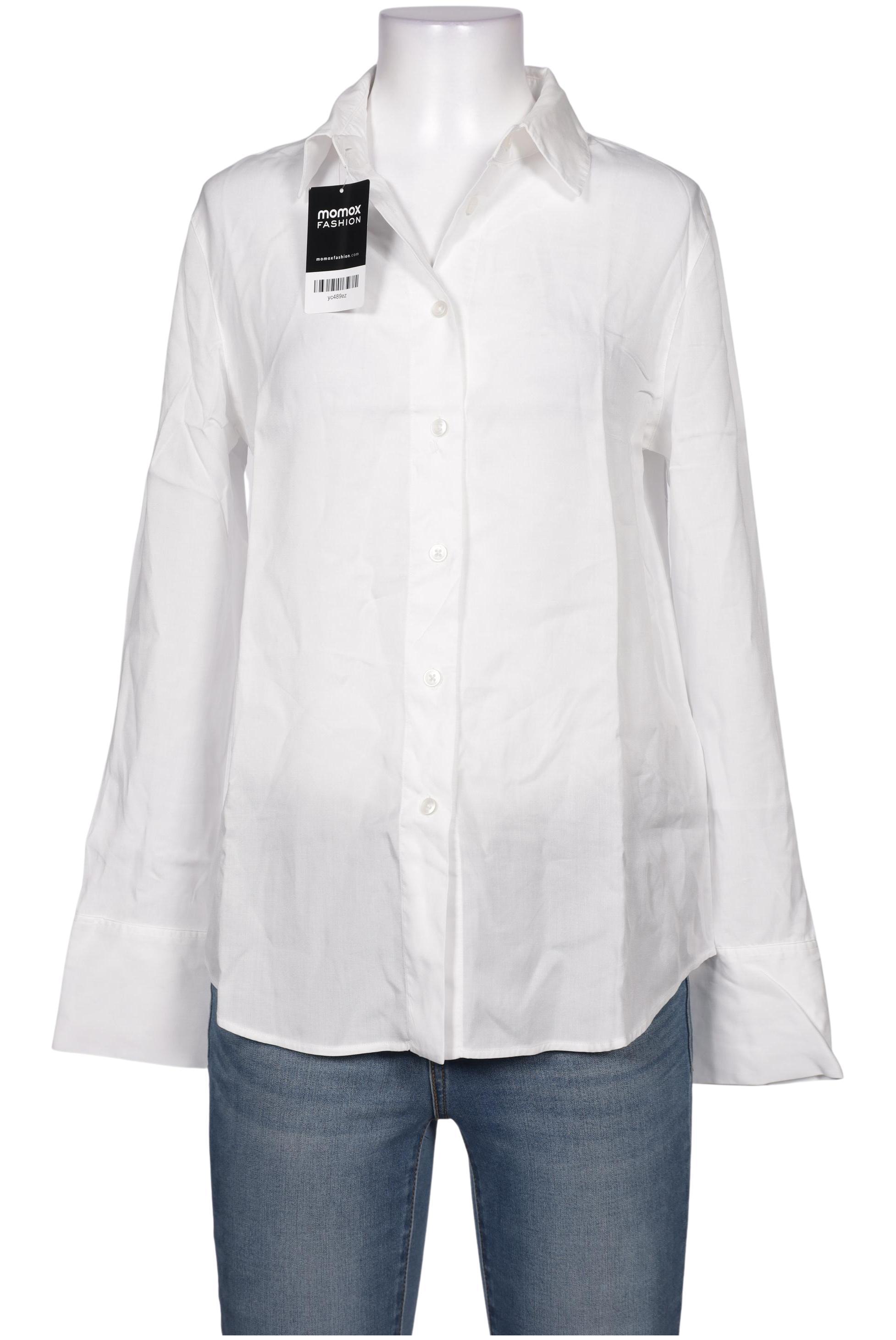 

Massimo Dutti Damen Bluse, weiß, Gr. 38