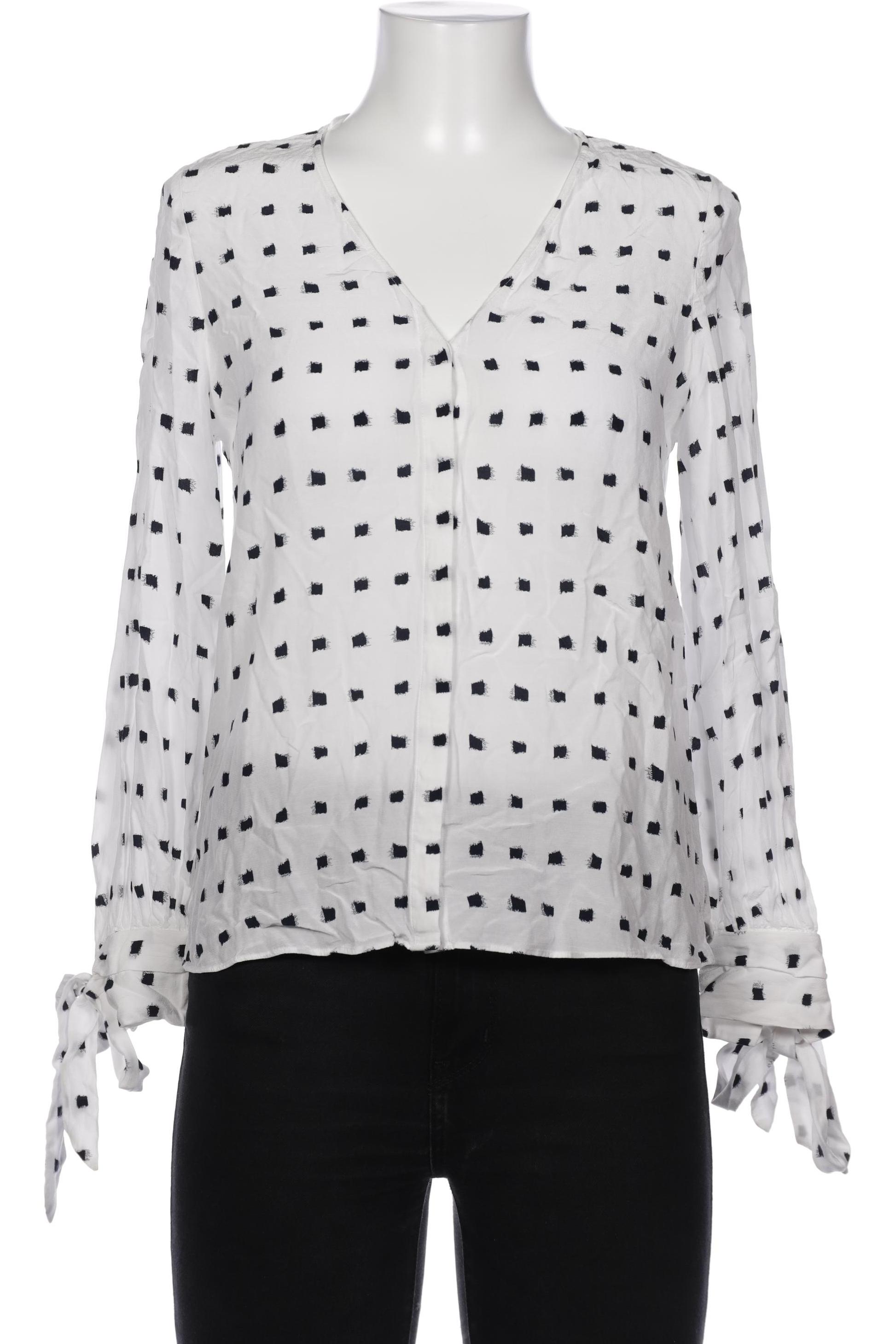 

Massimo Dutti Damen Bluse, weiß, Gr. 40