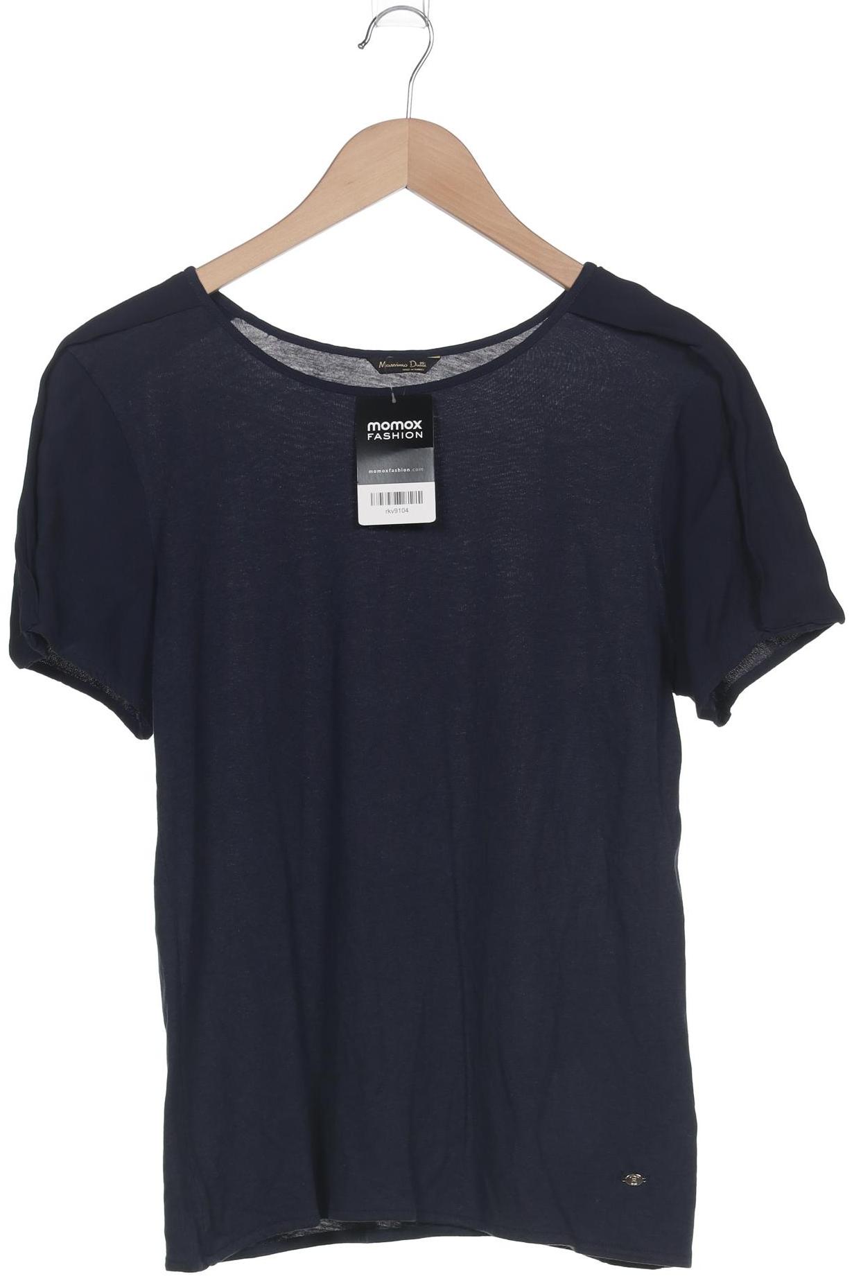 

Massimo Dutti Damen T-Shirt, marineblau, Gr. 44