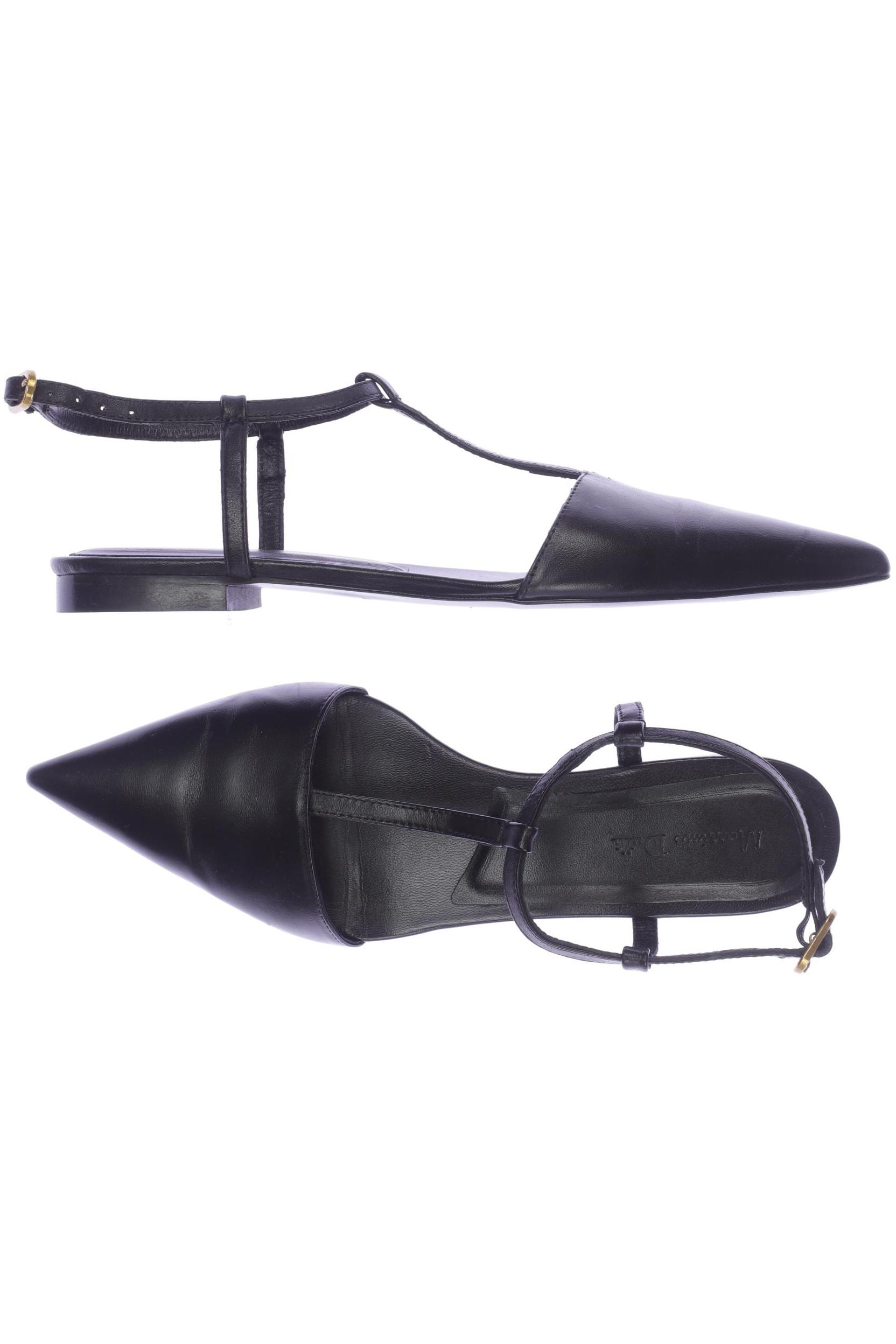 

Massimo Dutti Damen Sandale, schwarz, Gr. 38