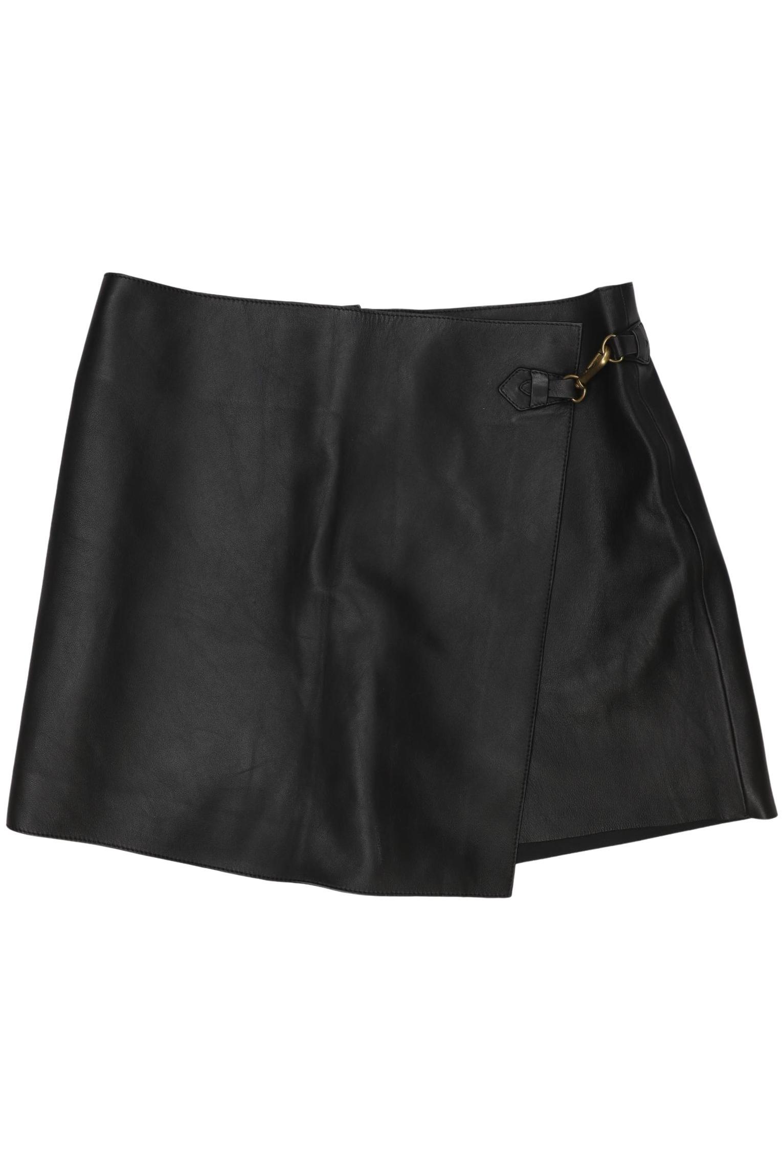 

Massimo Dutti Damen Rock, schwarz, Gr. 38