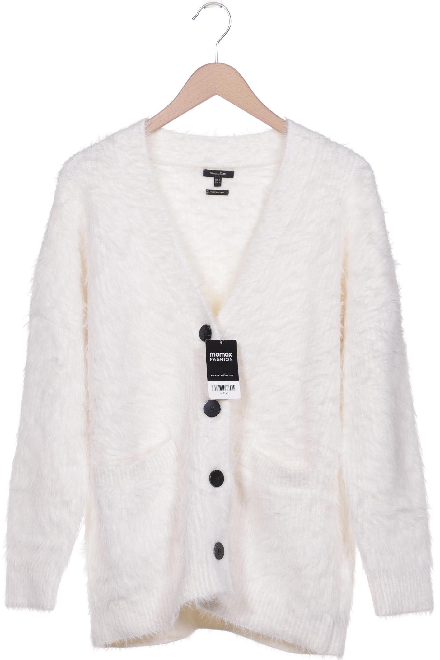

Massimo Dutti Damen Strickjacke, cremeweiß