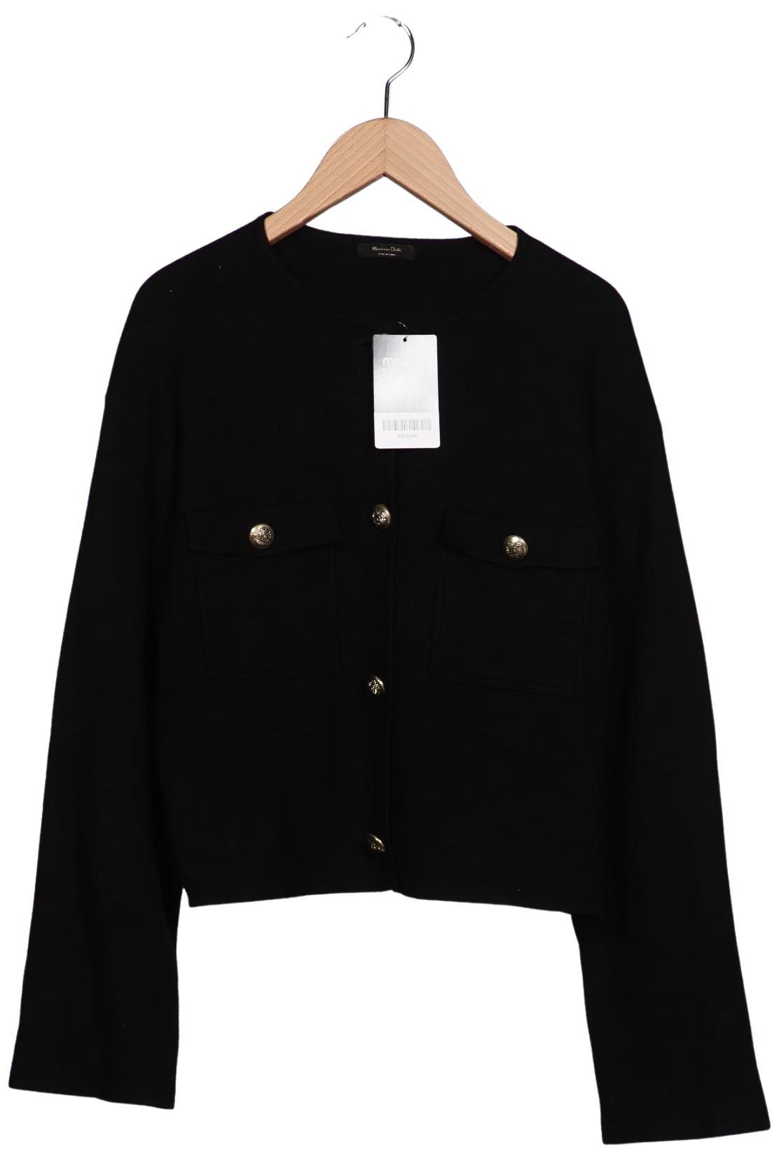 

Massimo Dutti Damen Strickjacke, schwarz, Gr. 38