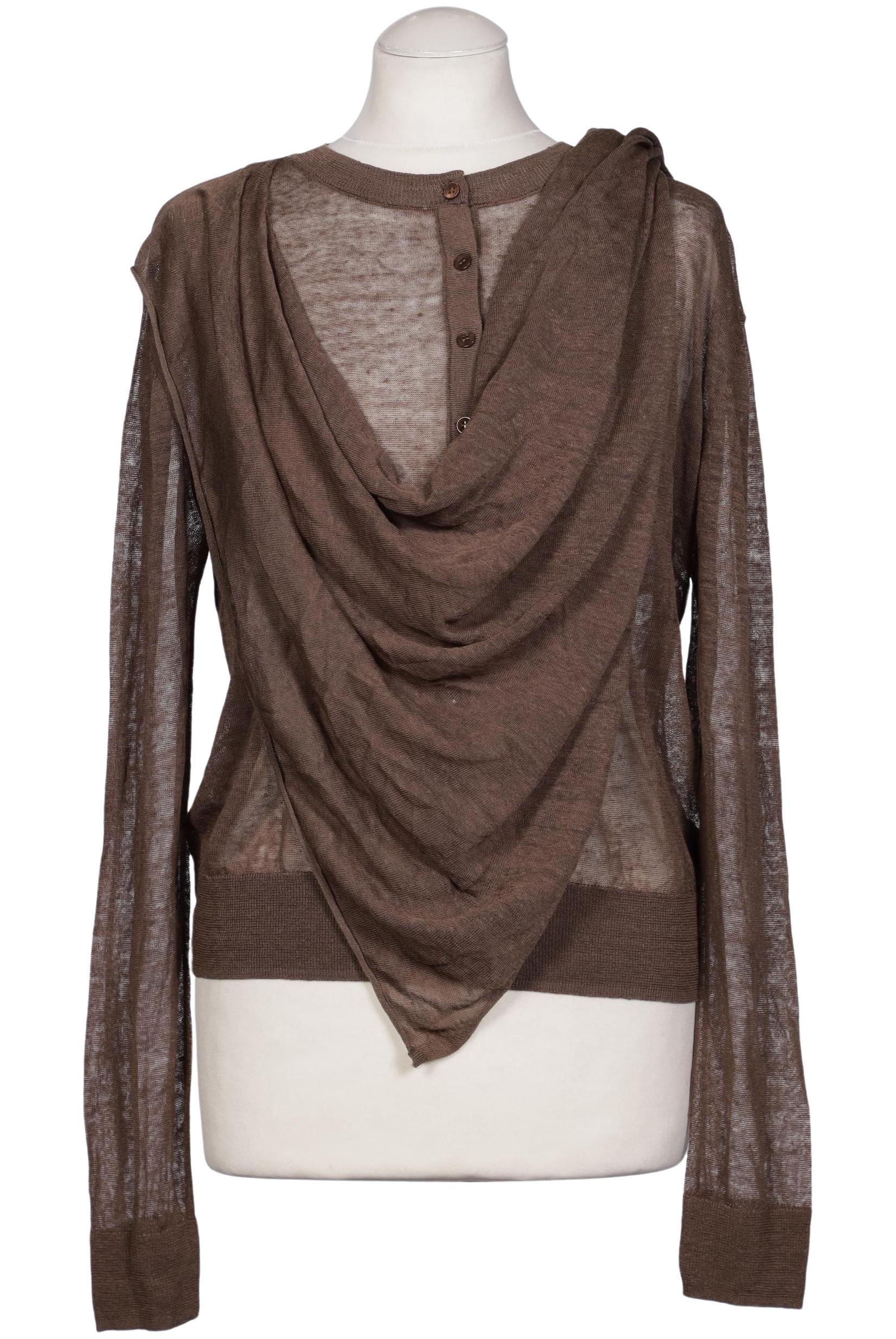

Massimo Dutti Damen Strickjacke, braun, Gr. 38