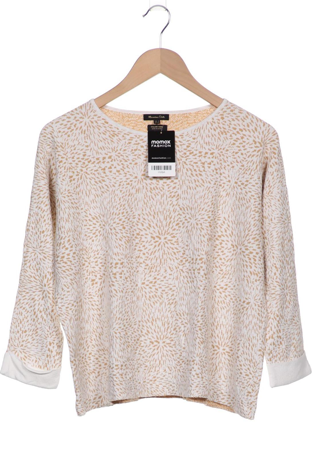 

Massimo Dutti Damen Pullover, beige, Gr. 36