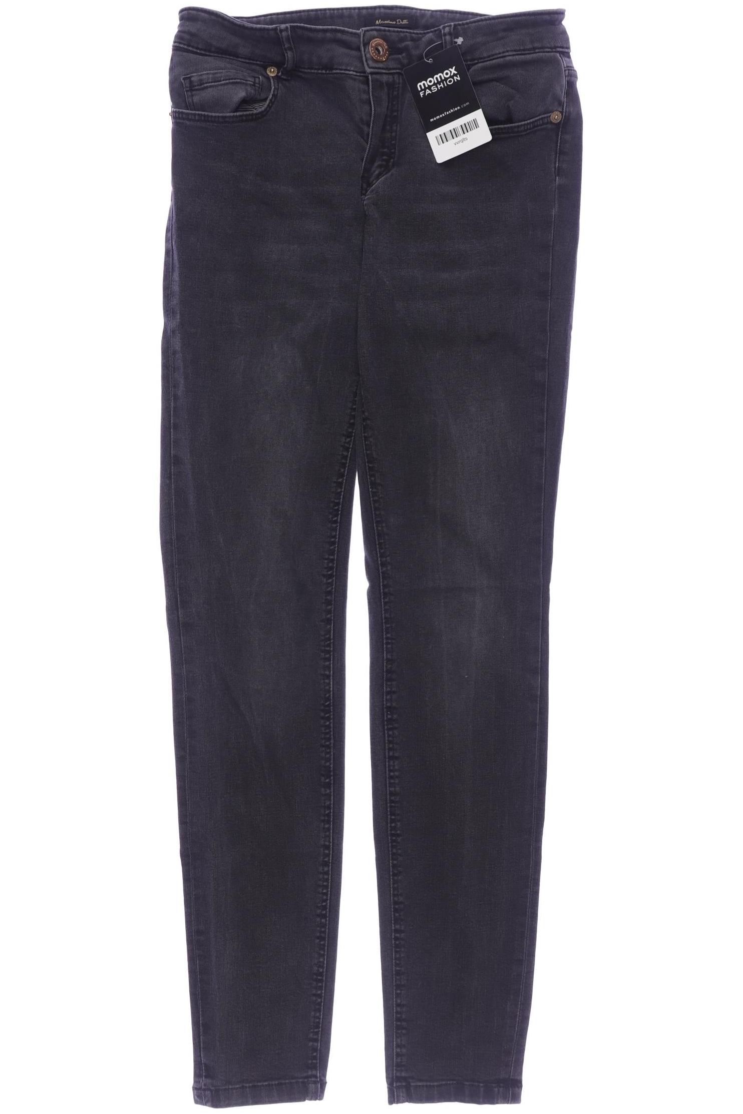 

Massimo Dutti Damen Jeans, schwarz, Gr. 36
