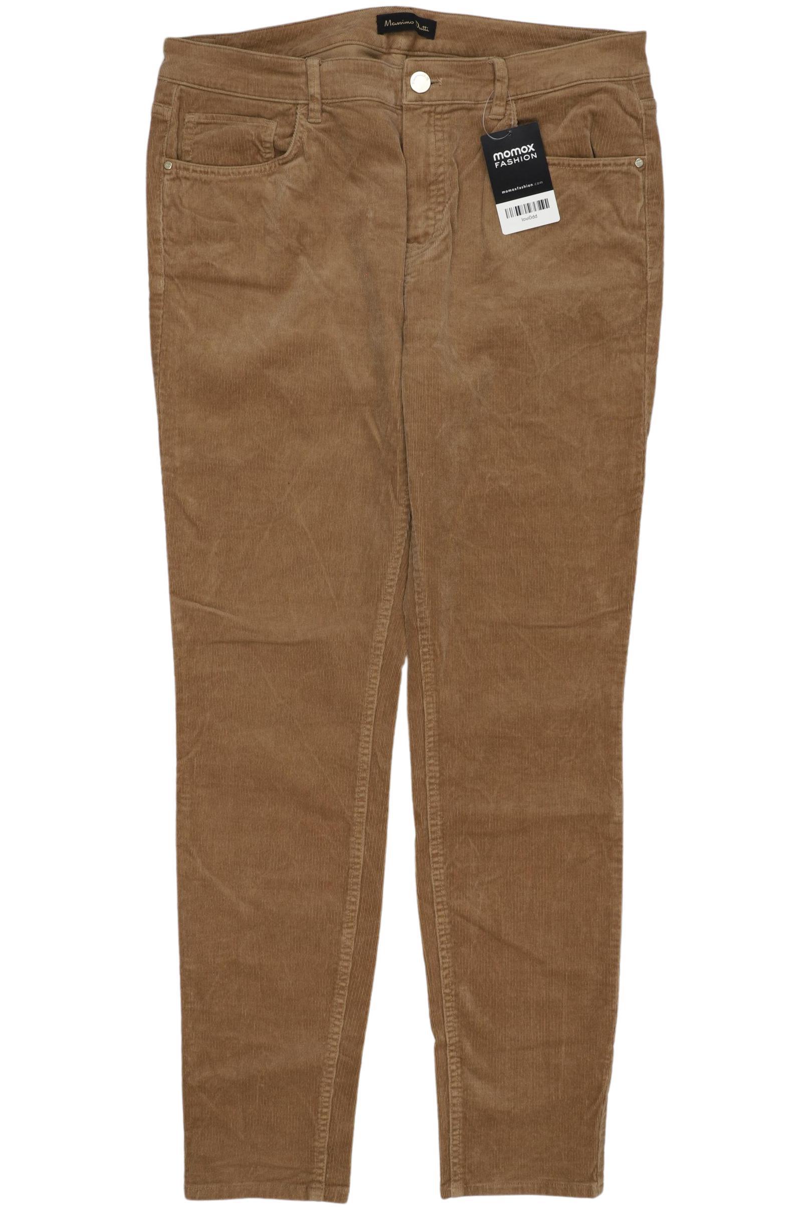 

Massimo Dutti Damen Stoffhose, braun, Gr. 42