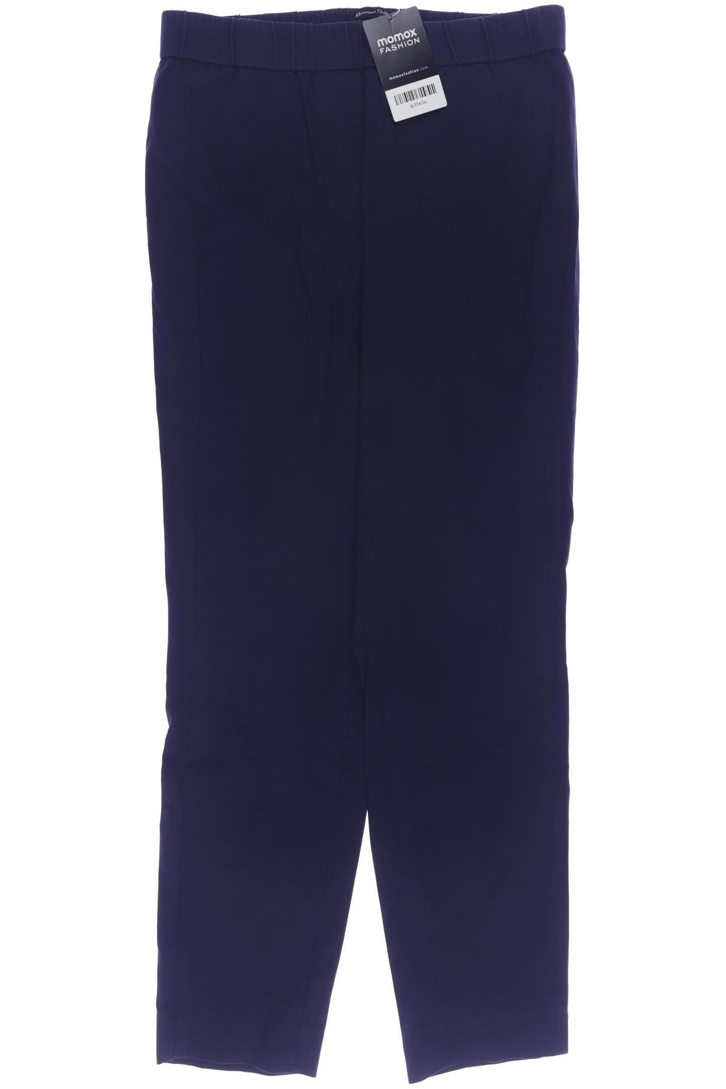 

Massimo Dutti Damen Stoffhose, marineblau, Gr. 38