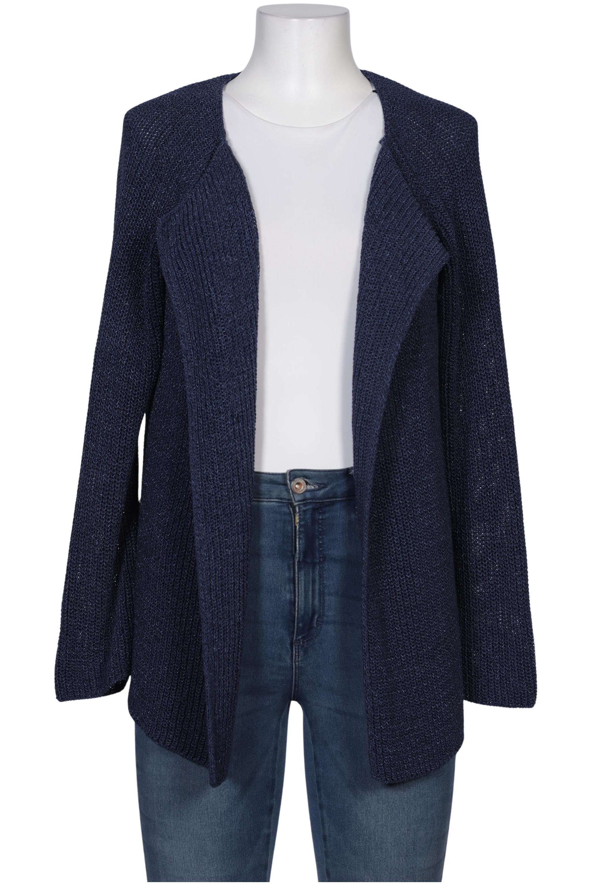 

Massimo Dutti Damen Strickjacke, marineblau, Gr. 42