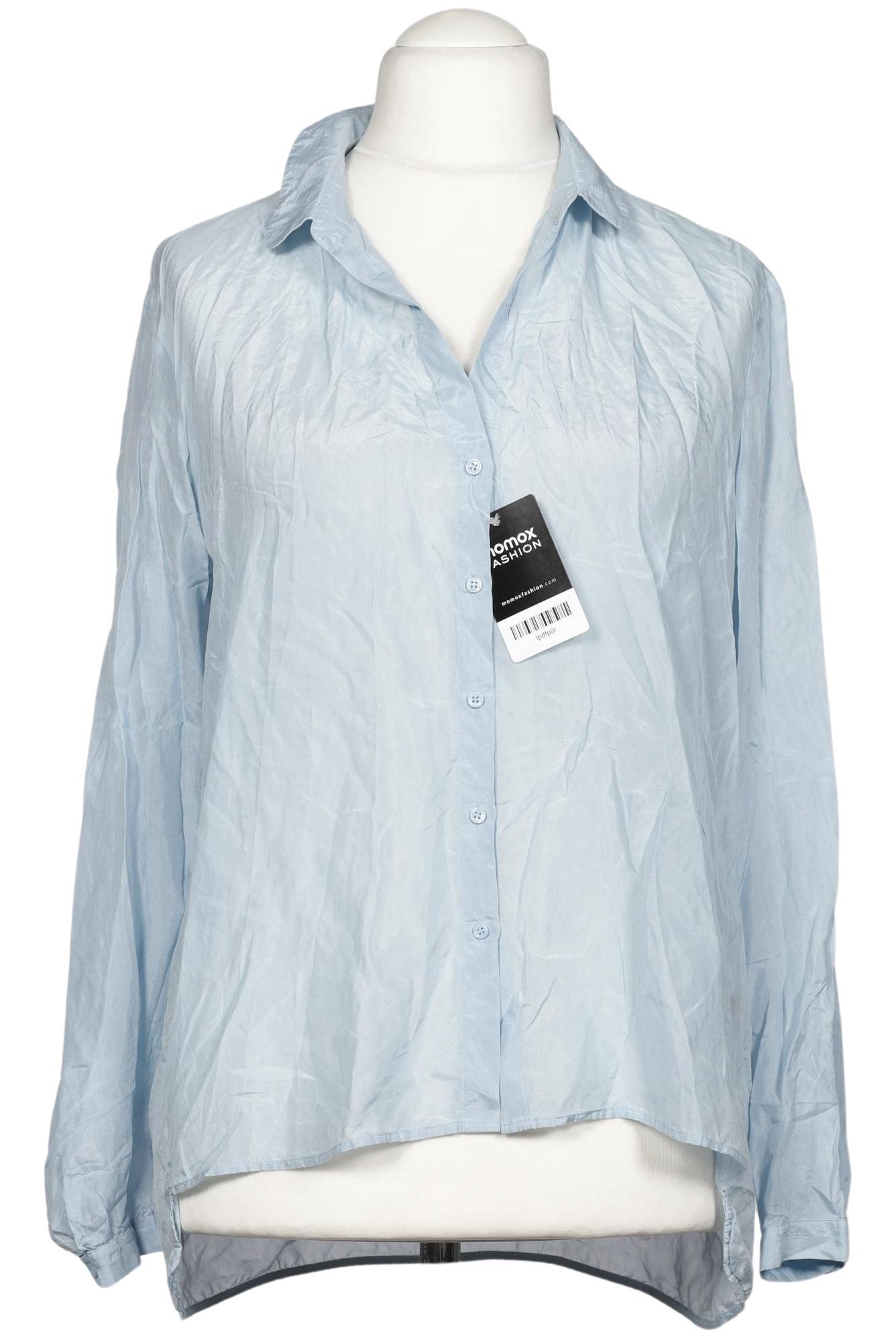 

Massimo Dutti Damen Bluse, hellblau, Gr. 44