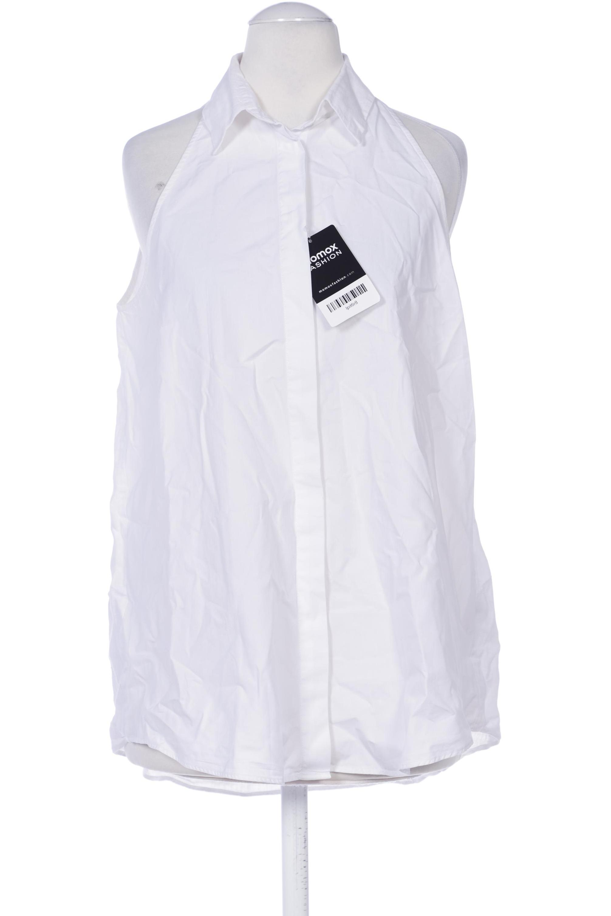 

Massimo Dutti Damen Bluse, weiß, Gr. 36
