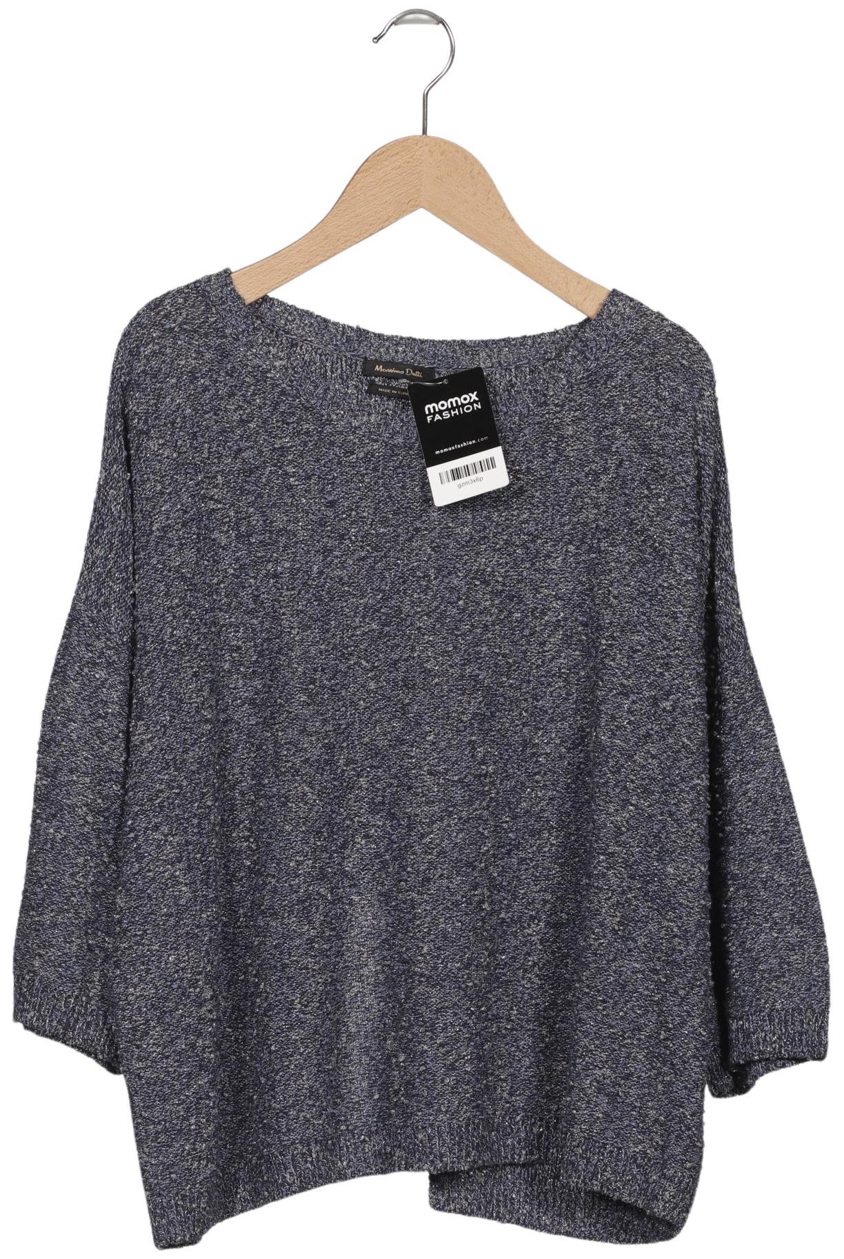 

Massimo Dutti Damen Pullover, marineblau, Gr. 42