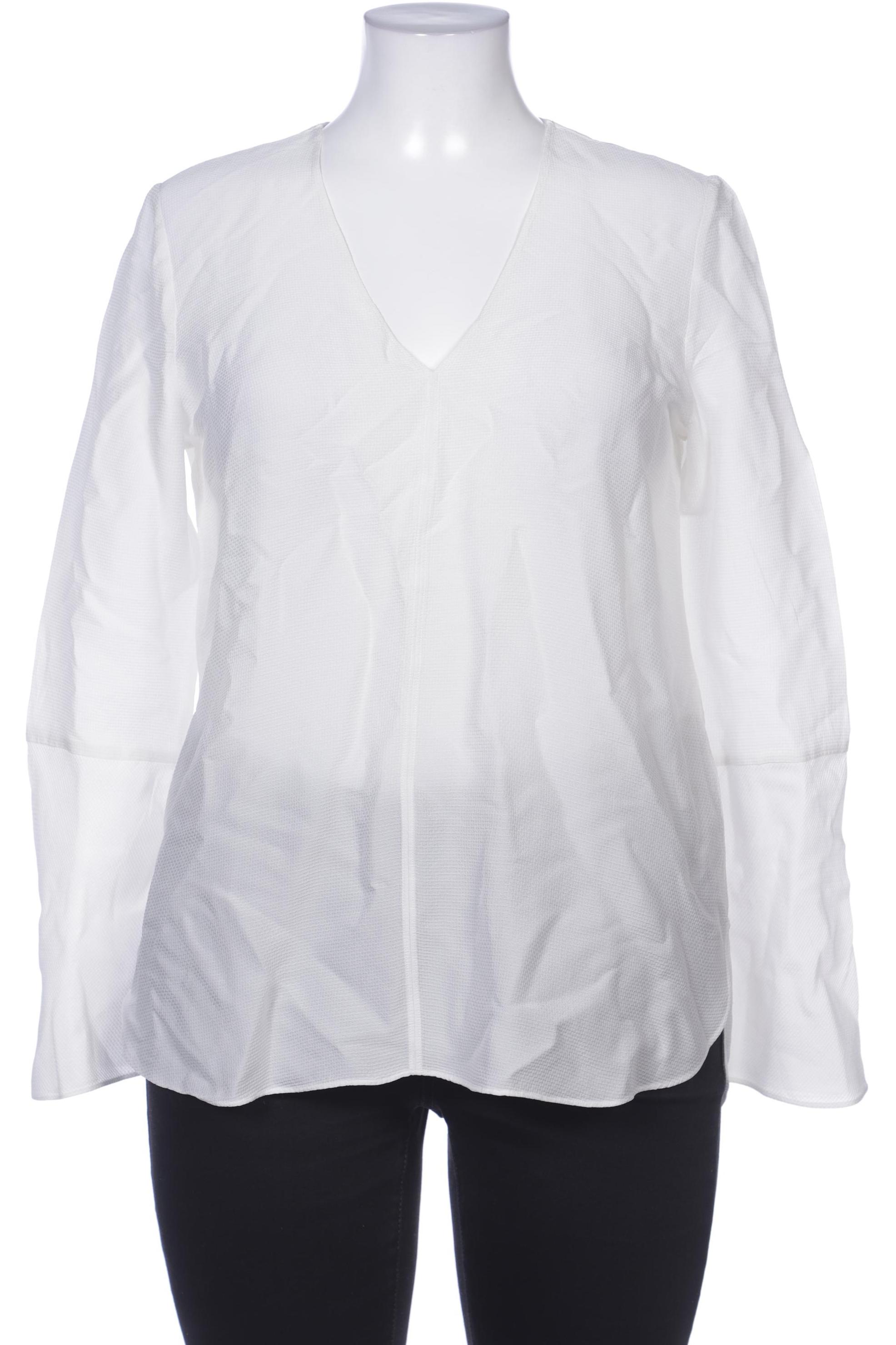 

Massimo Dutti Damen Bluse, weiß, Gr. 42