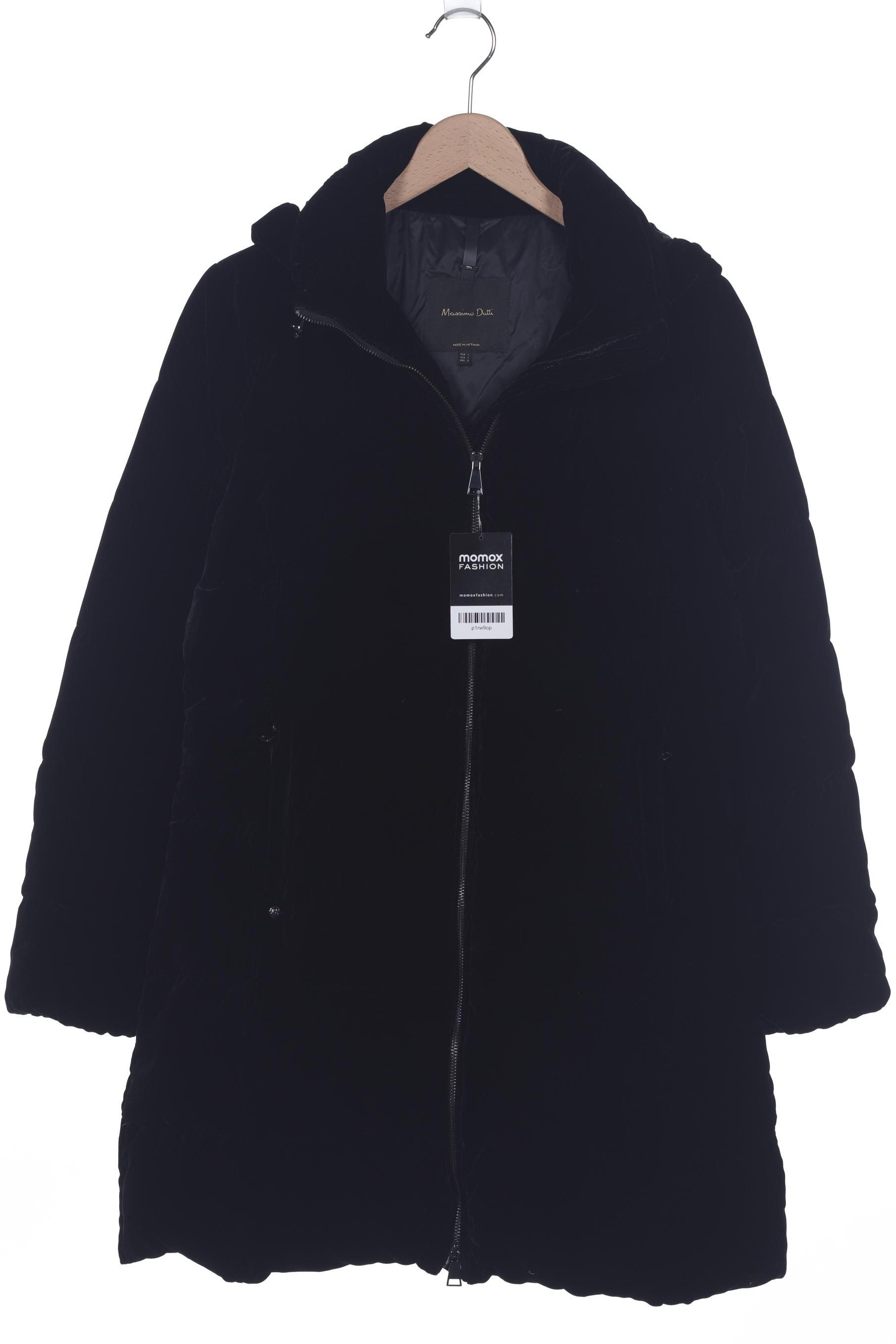 

Massimo Dutti Damen Mantel, schwarz, Gr. 42