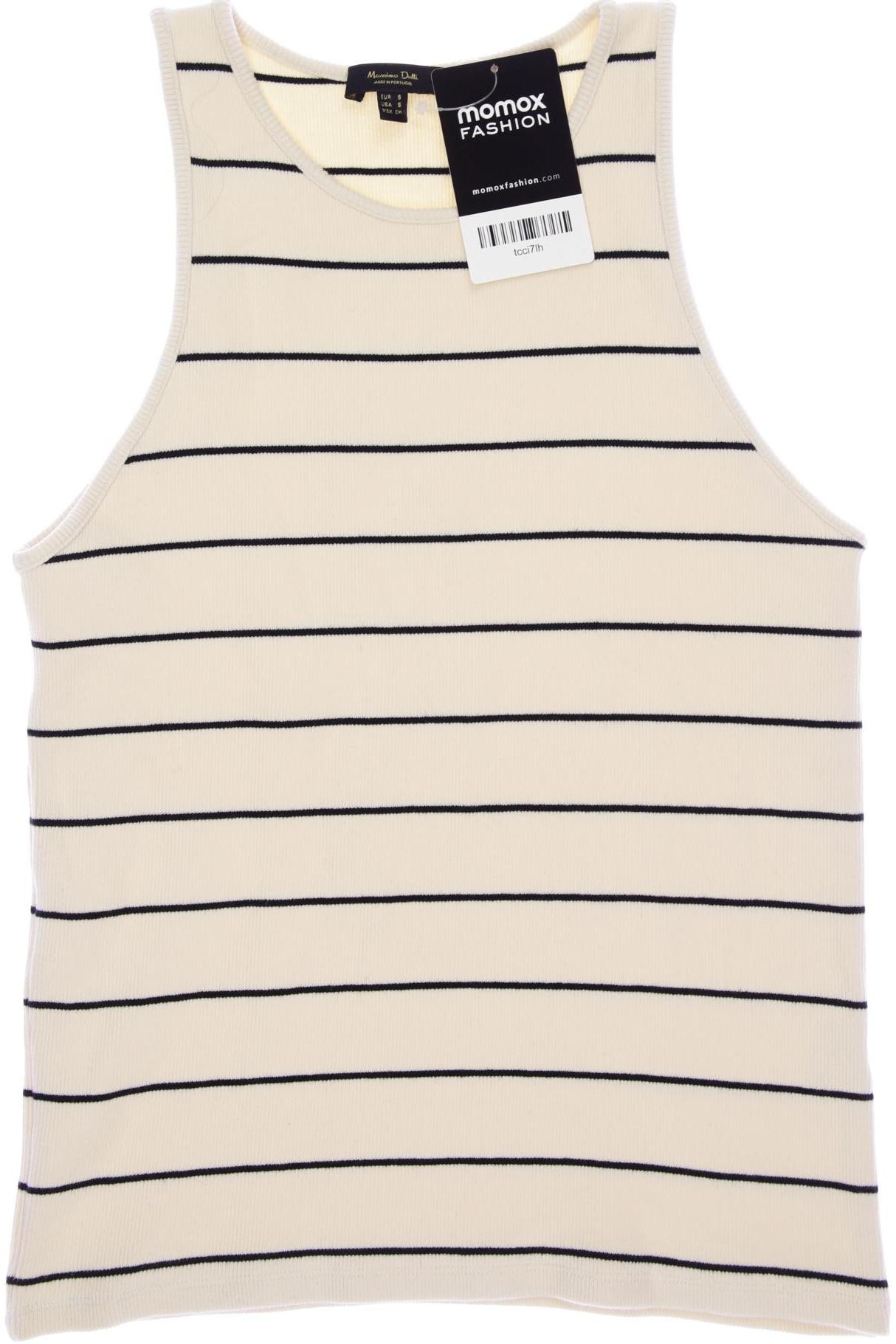 

Massimo Dutti Damen Top, cremeweiß, Gr. 36