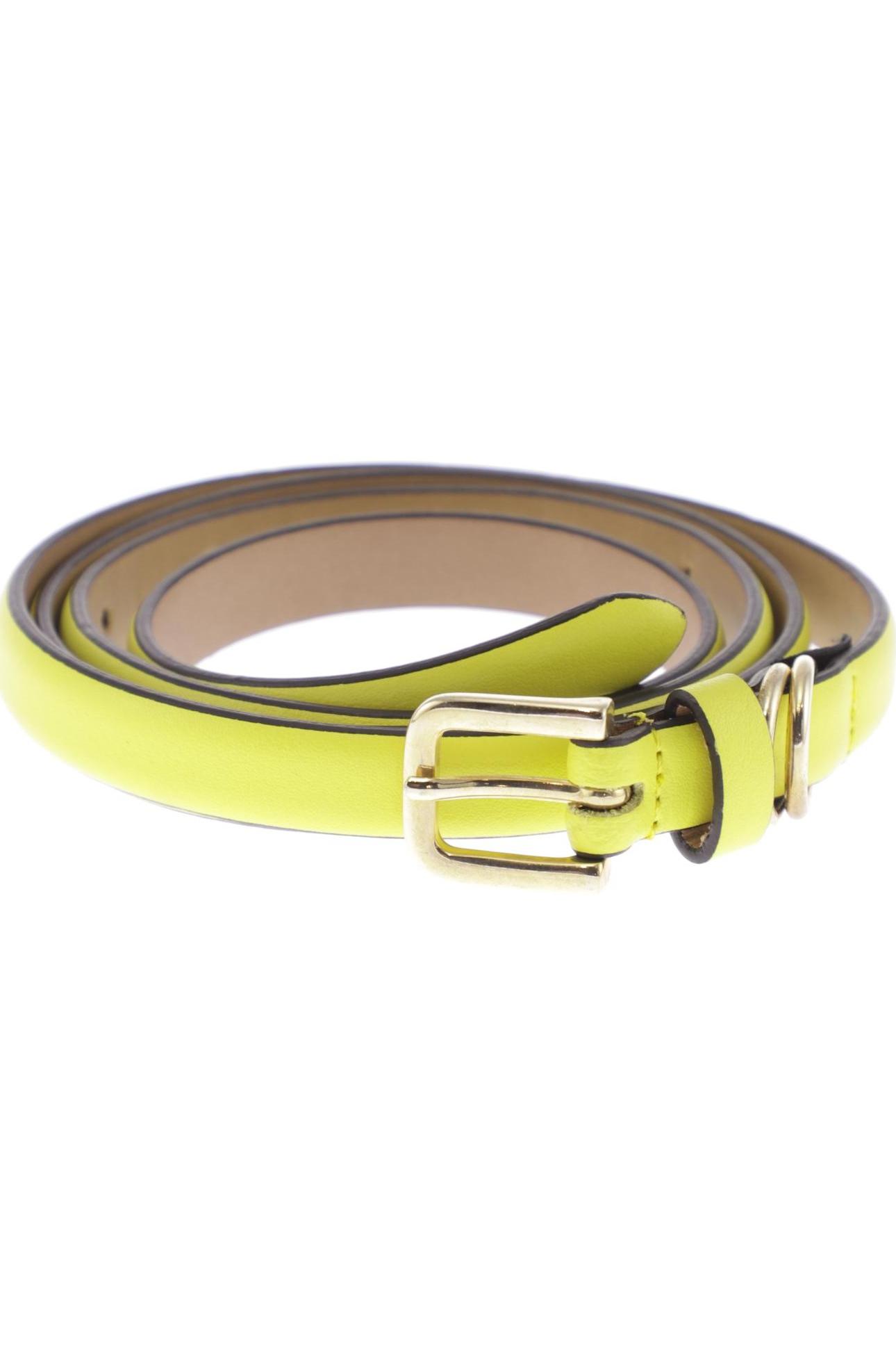 

Massimo Dutti Damen Gürtel, gelb, Gr. 90