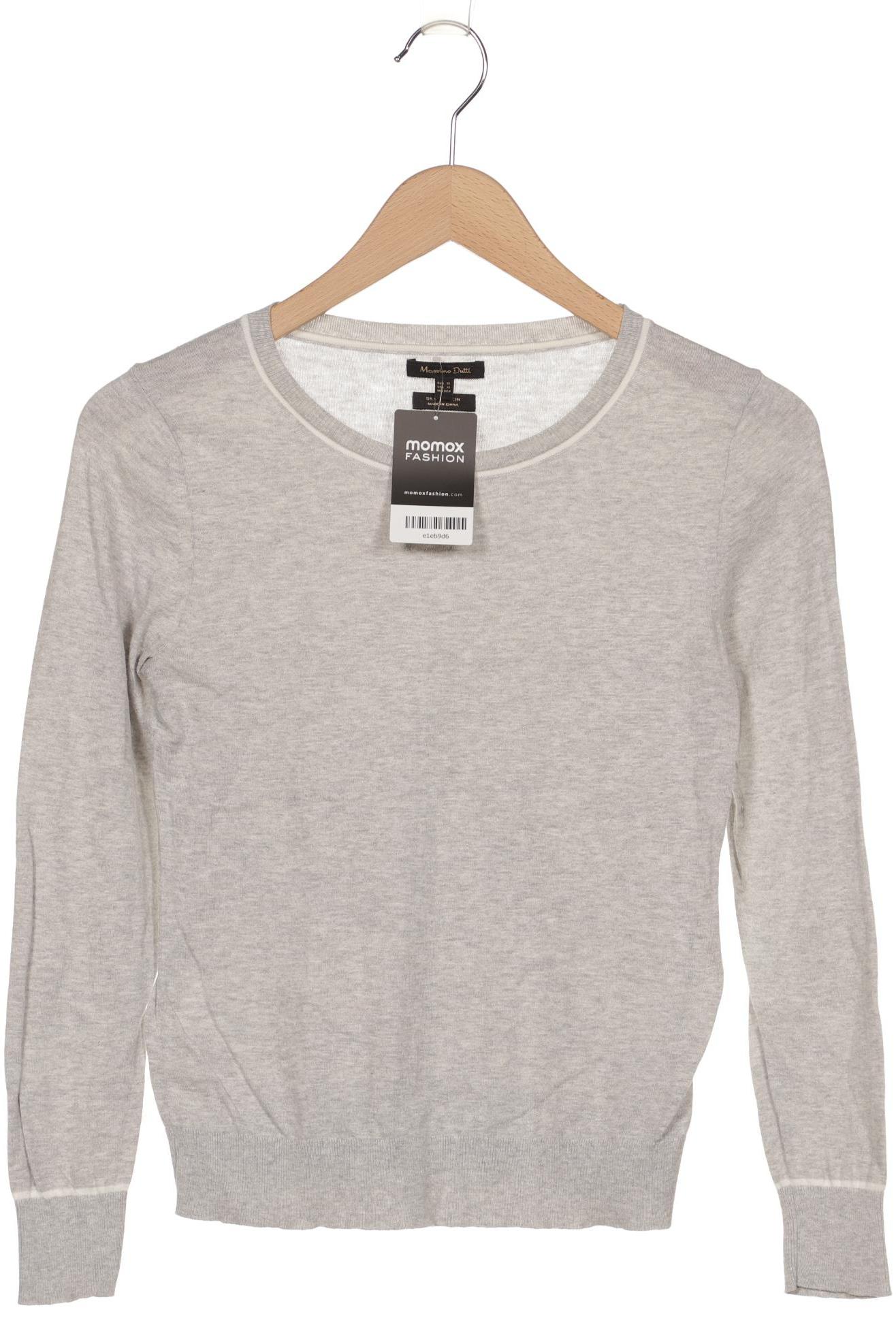 

Massimo Dutti Damen Pullover, grau, Gr. 34