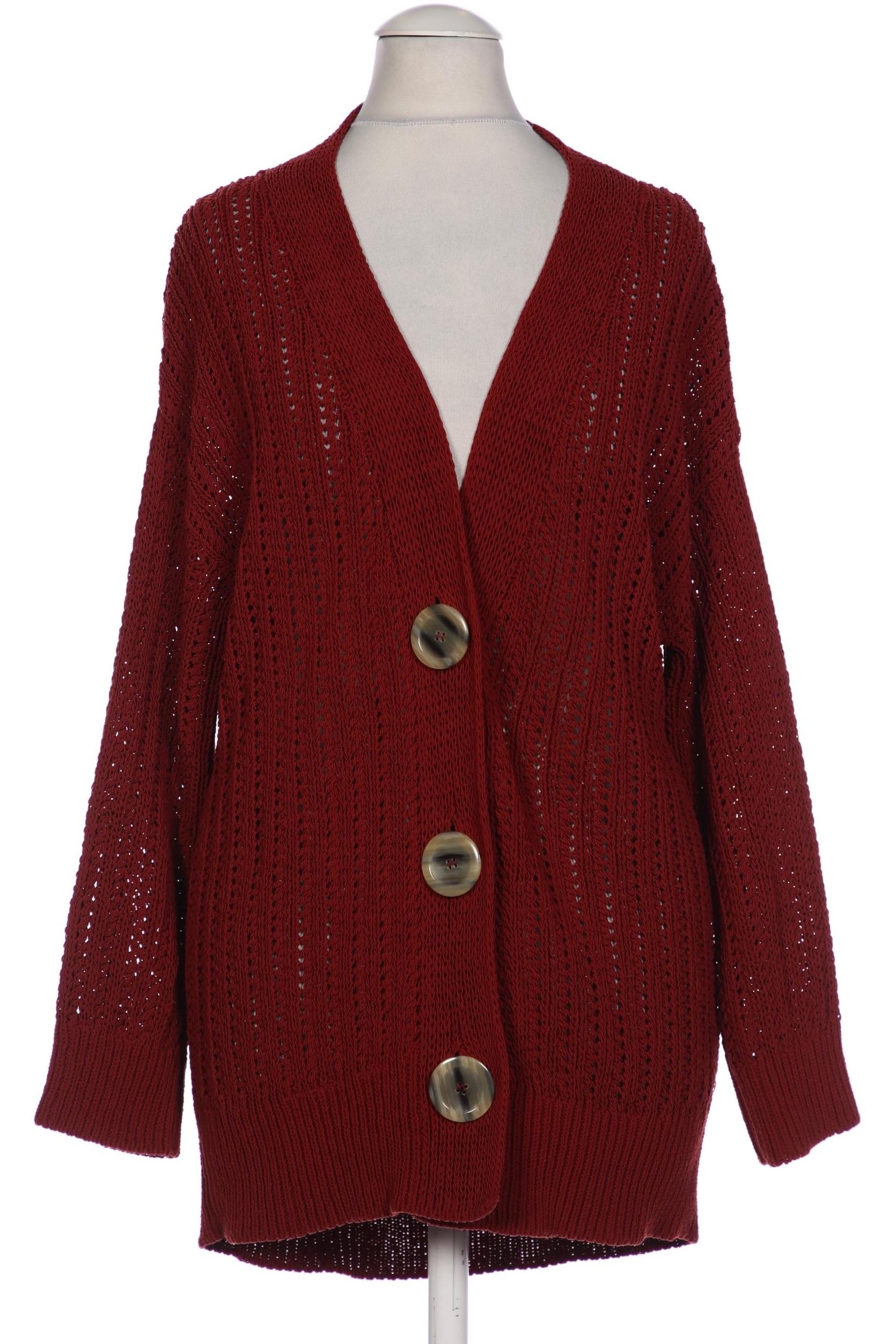 

Massimo Dutti Damen Strickjacke, rot, Gr. 34