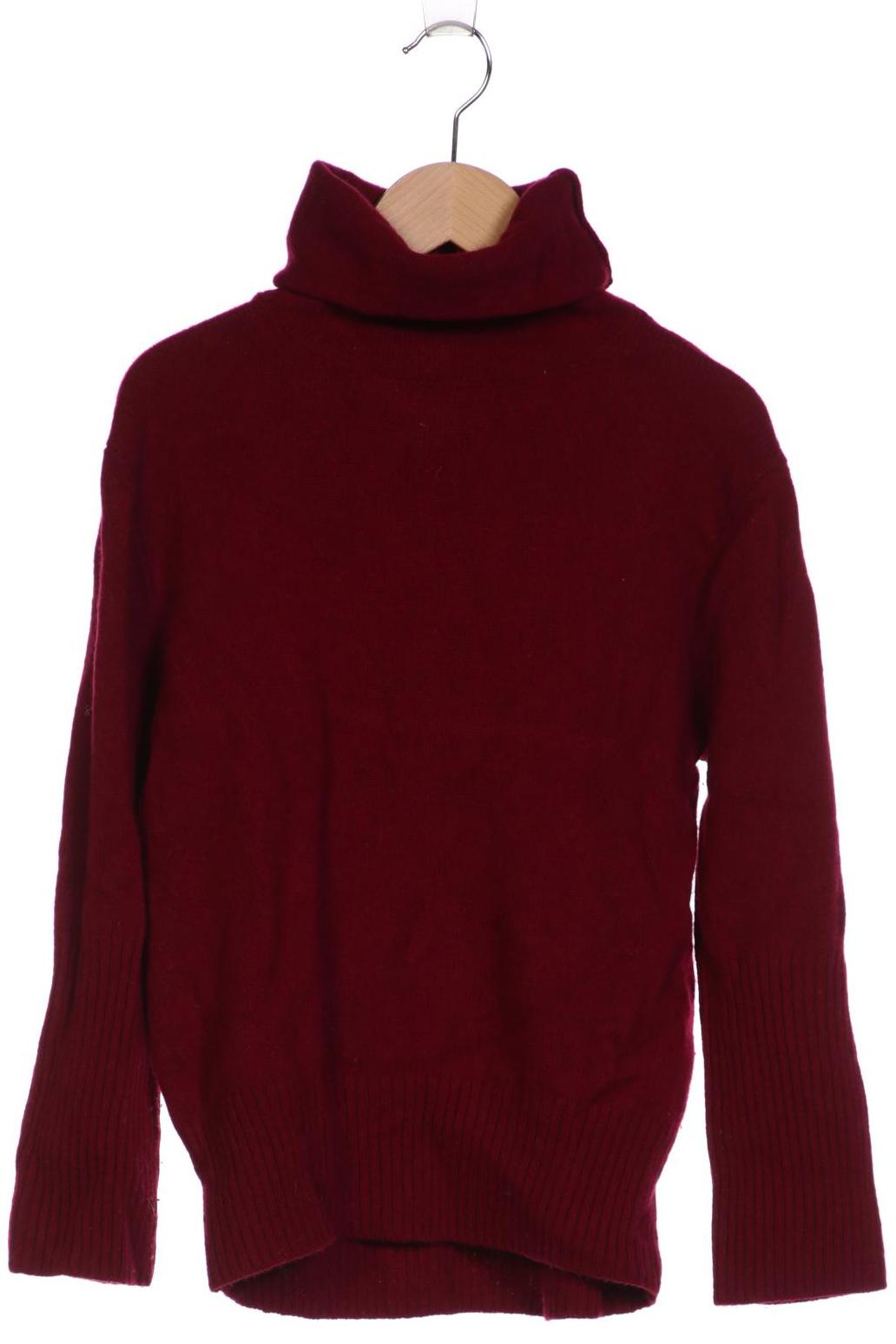 

Massimo Dutti Damen Pullover, bordeaux, Gr. 34