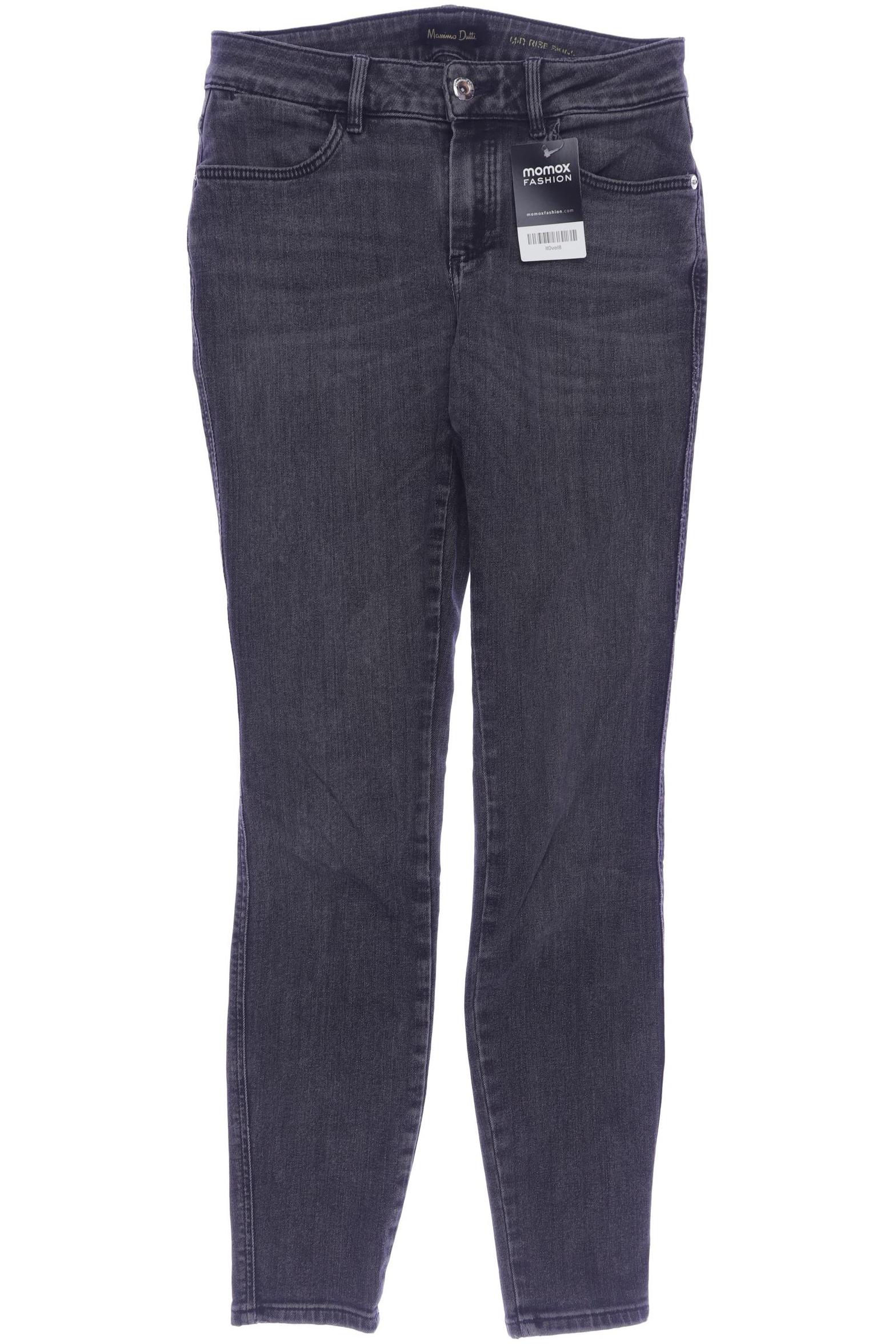 

Massimo Dutti Damen Jeans, grau, Gr. 36