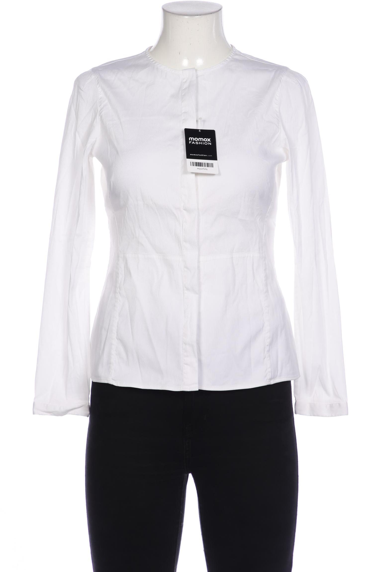 

Massimo Dutti Damen Bluse, weiß, Gr. 40