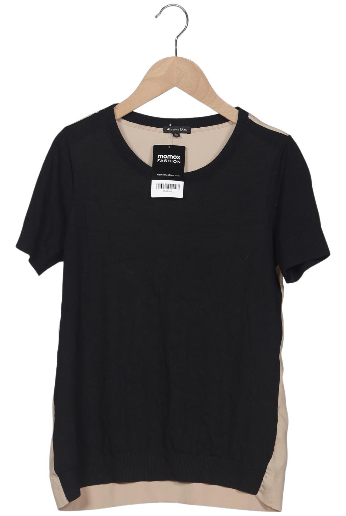 

Massimo Dutti Damen T-Shirt, schwarz, Gr. 36