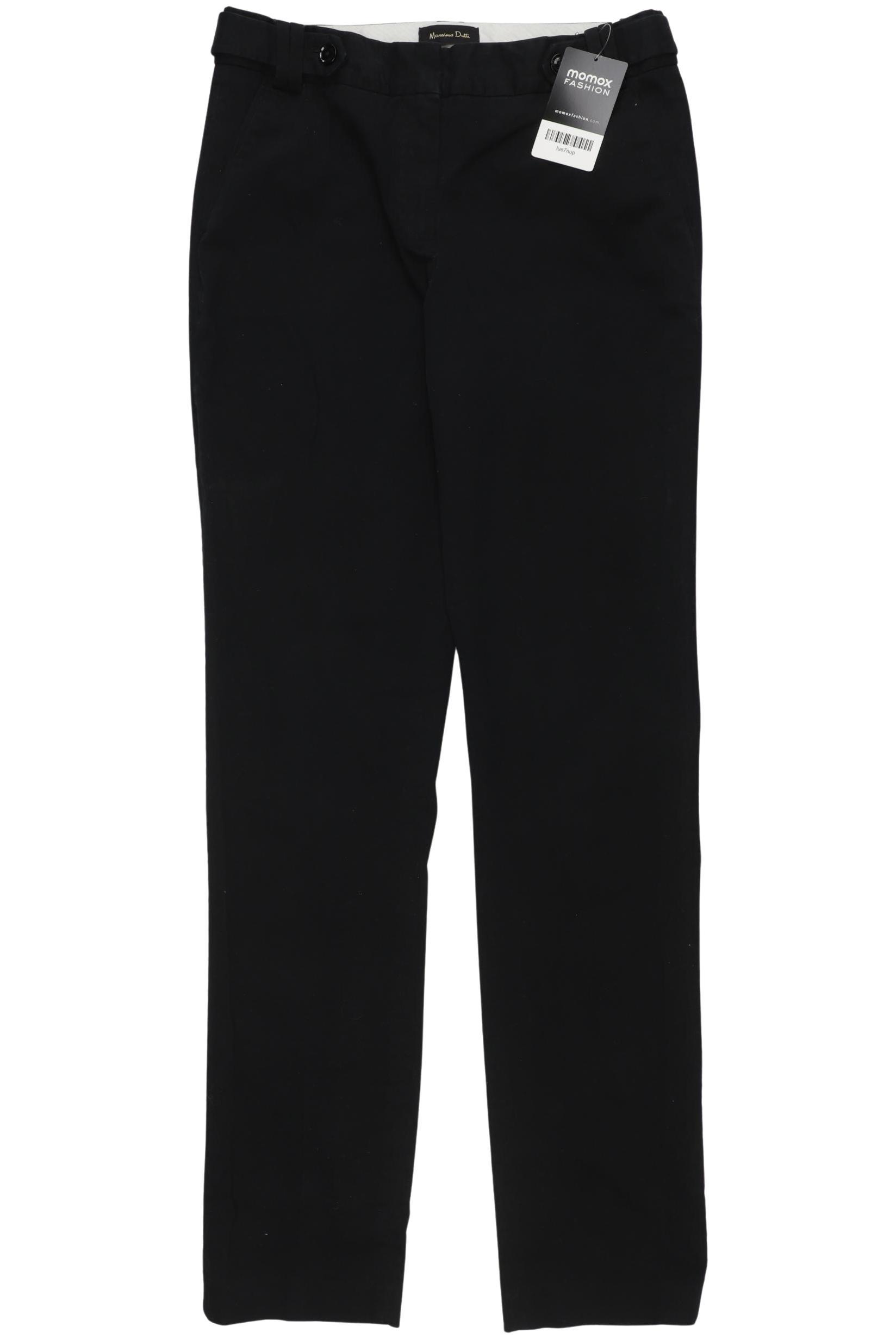 

Massimo Dutti Damen Stoffhose, marineblau, Gr. 36