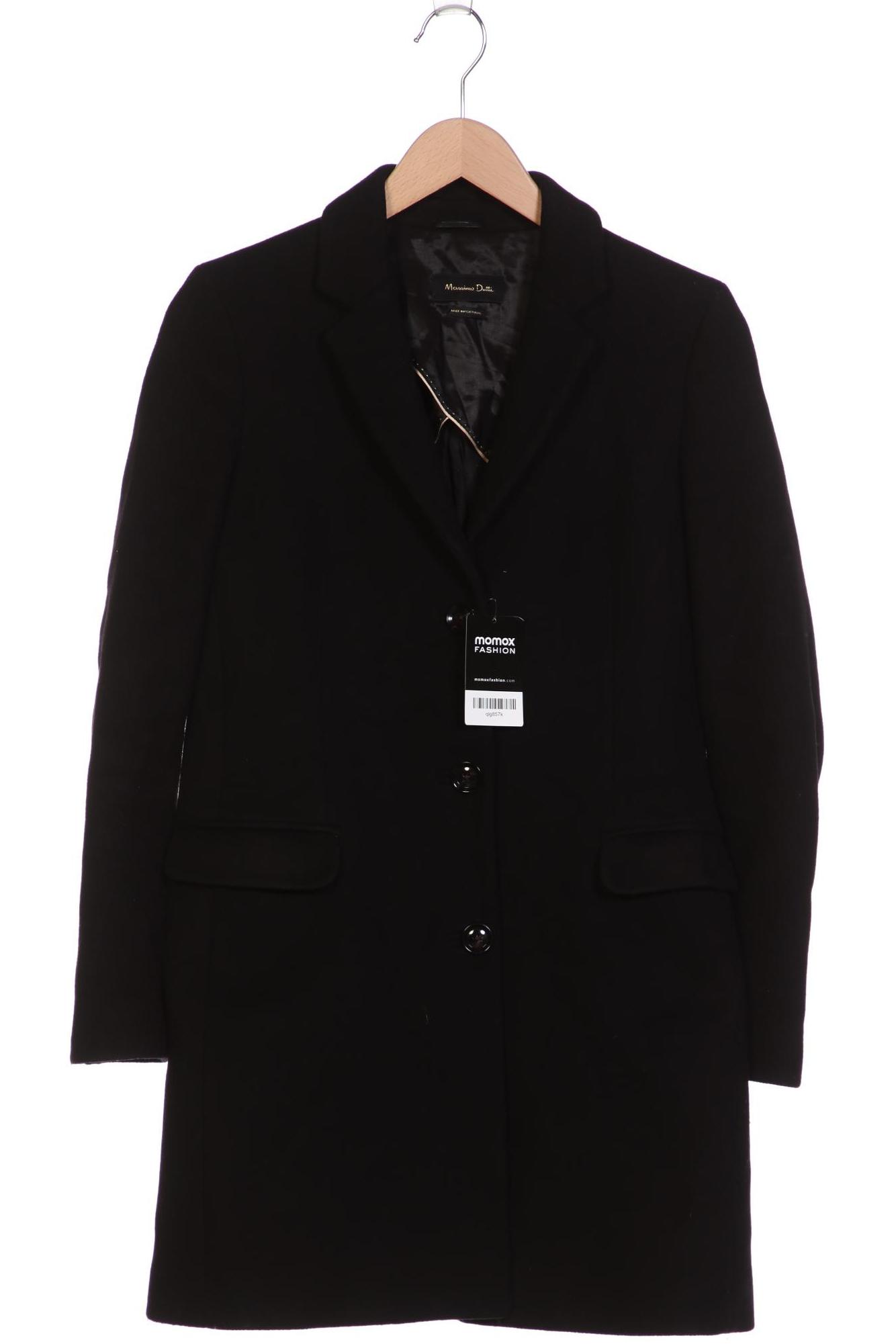 

Massimo Dutti Damen Mantel, schwarz, Gr. 38