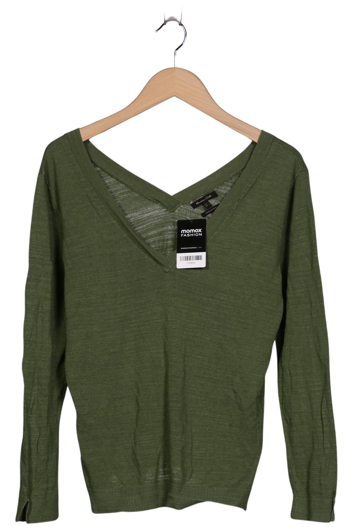 

Massimo Dutti Damen Langarmshirt, grün, Gr. 42