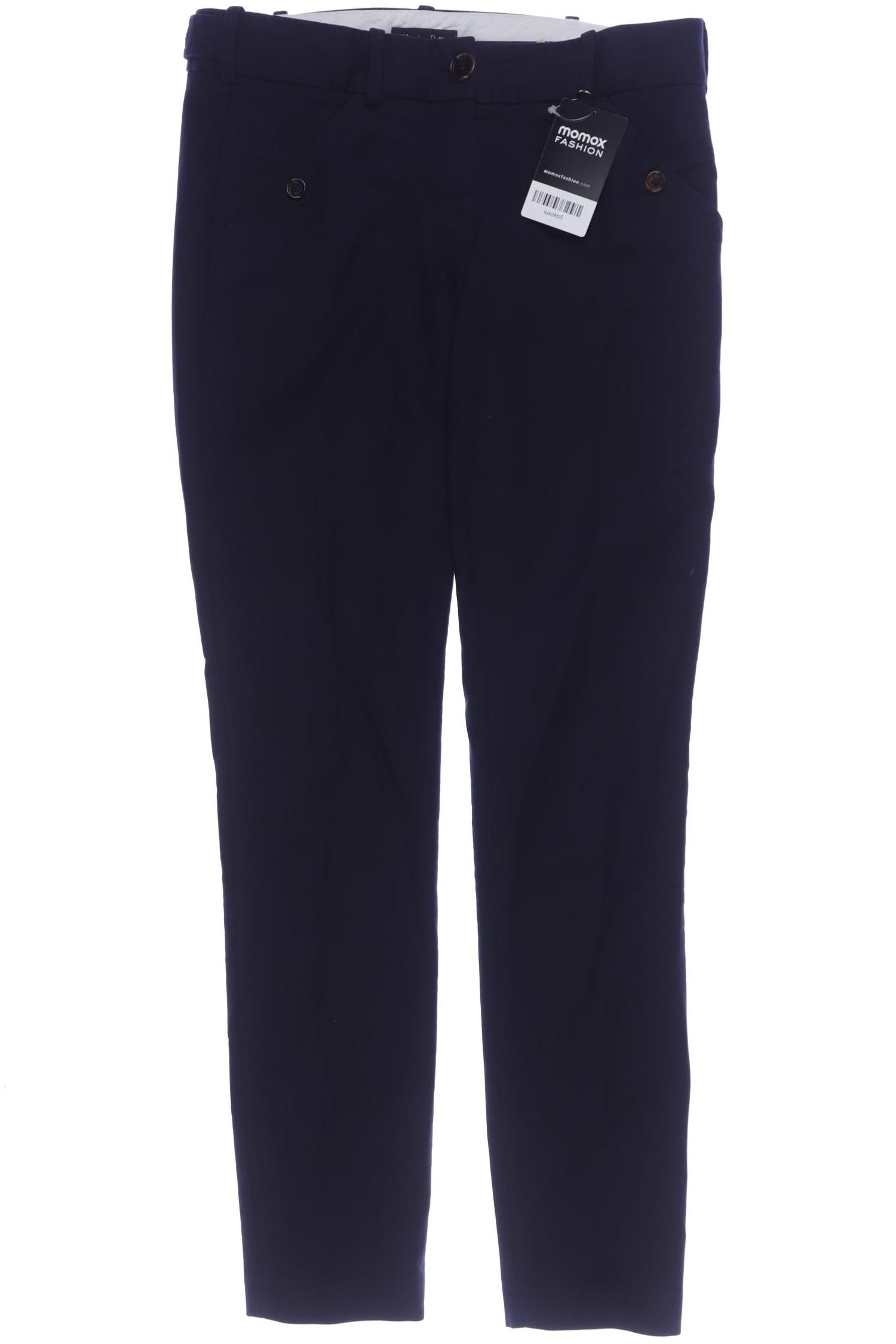 

Massimo Dutti Damen Stoffhose, marineblau, Gr. 36
