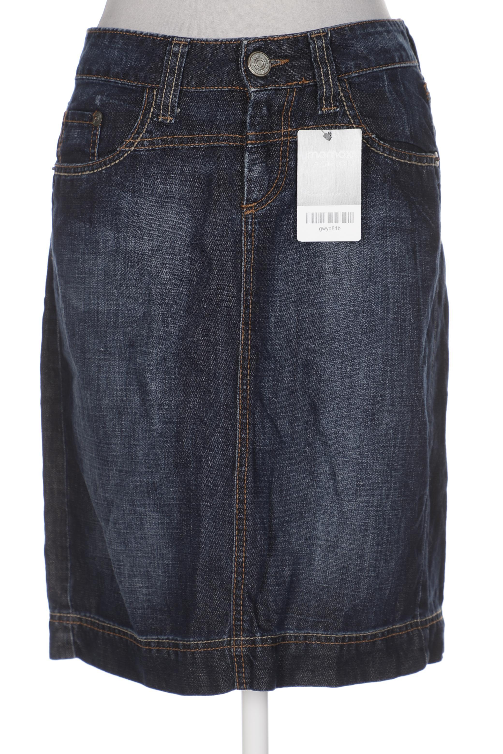 

Massimo Dutti Damen Rock, marineblau, Gr. 38