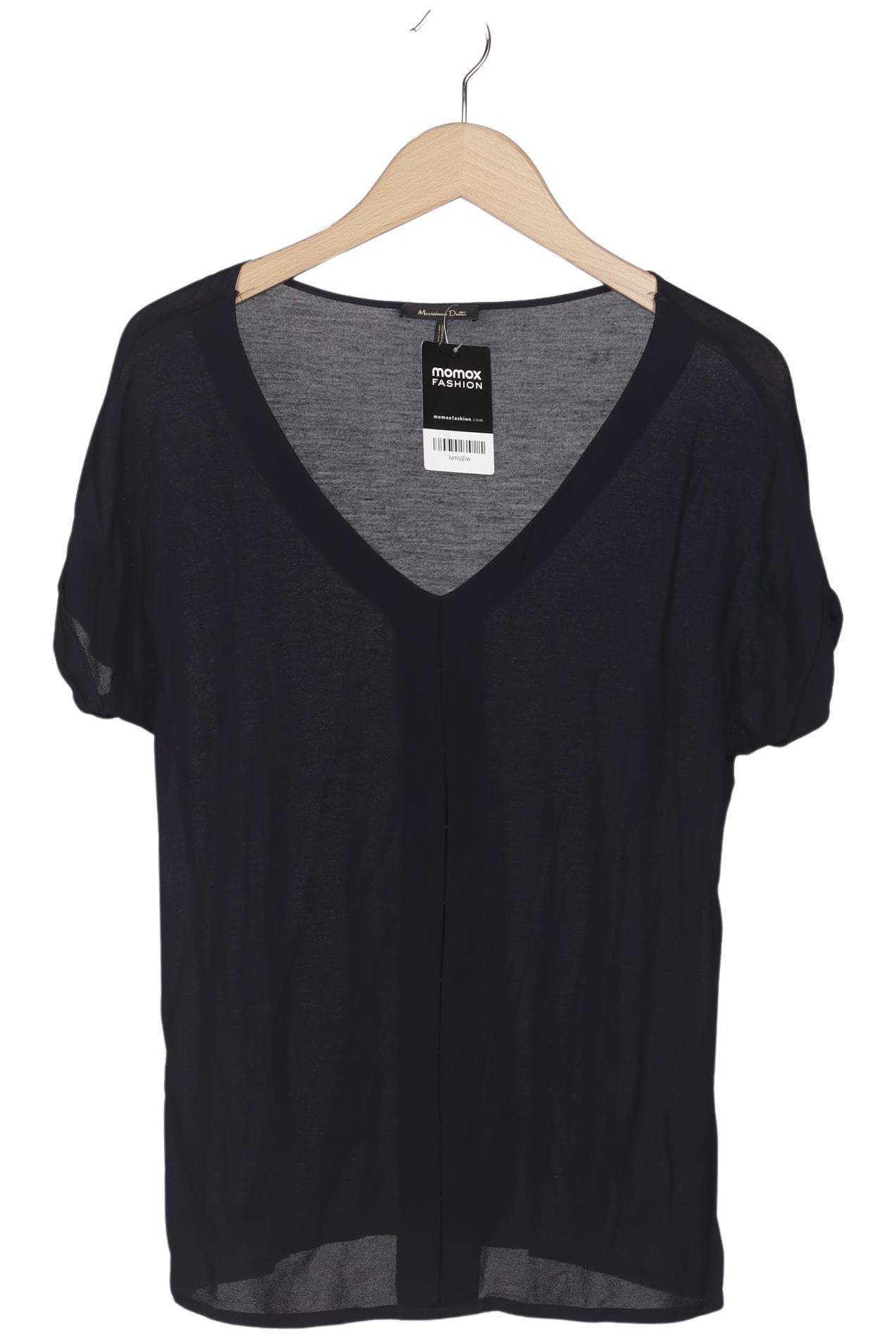 

Massimo Dutti Damen T-Shirt, marineblau, Gr. 38