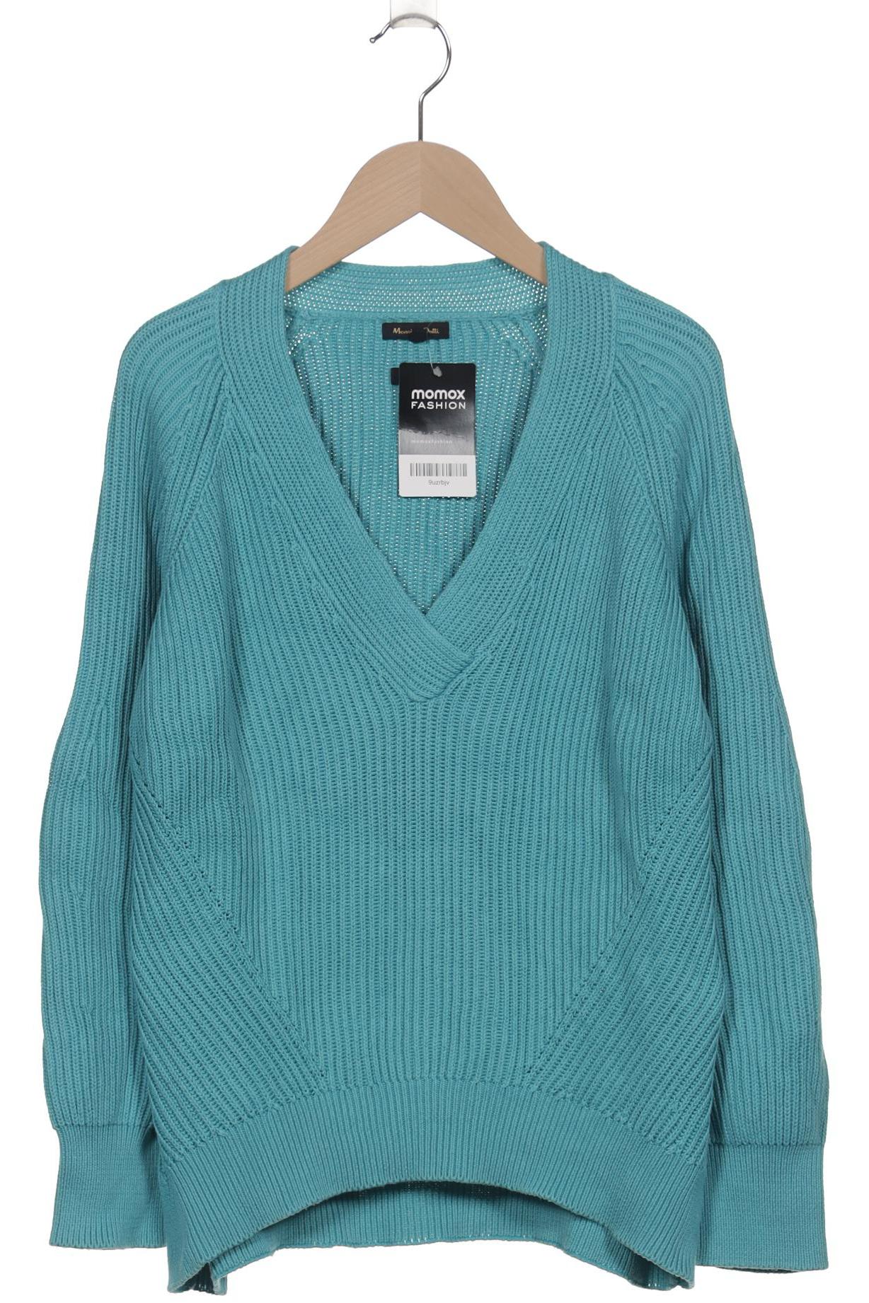 

Massimo Dutti Damen Pullover, türkis, Gr. 38