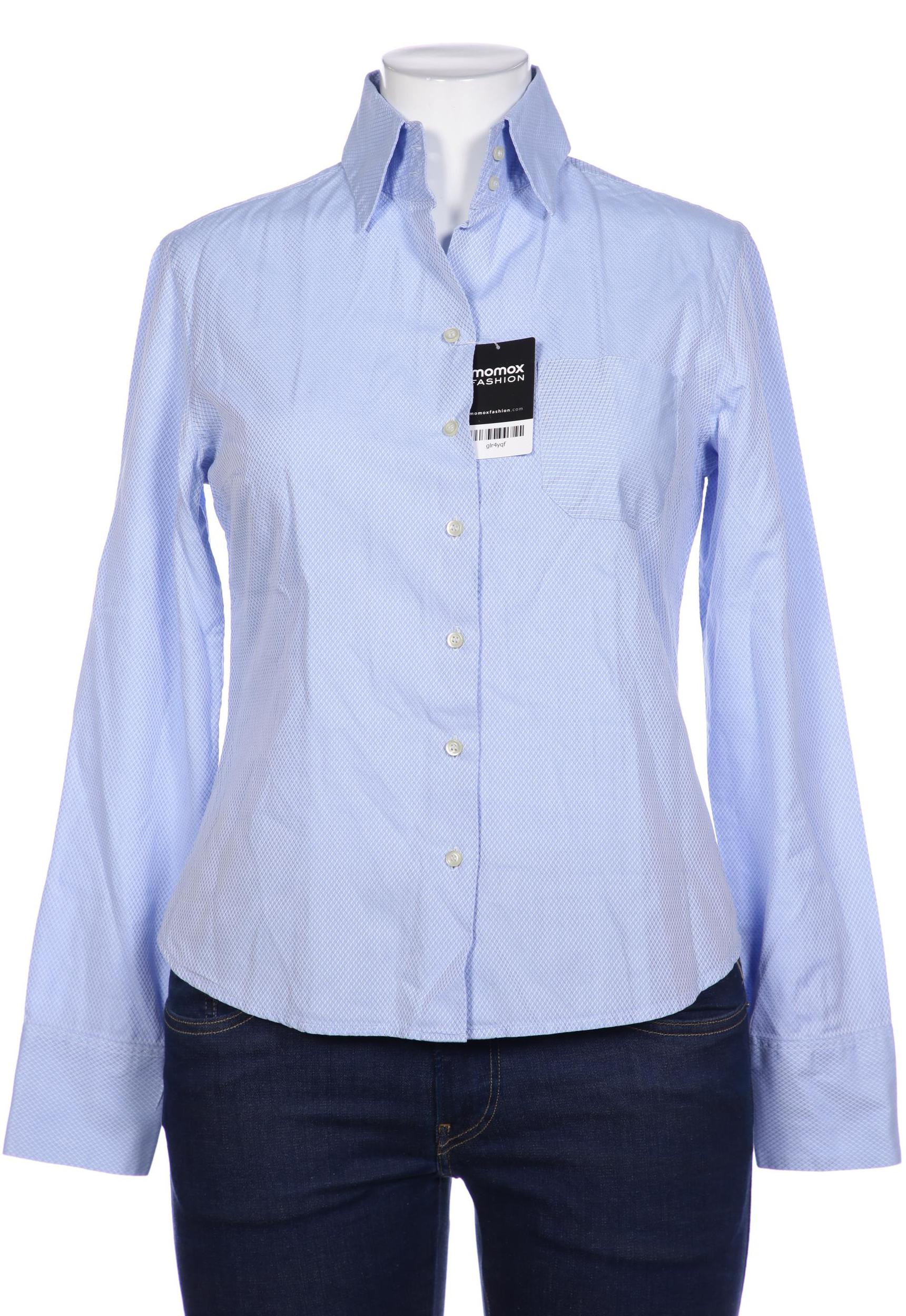 

Massimo Dutti Damen Bluse, hellblau, Gr. 44