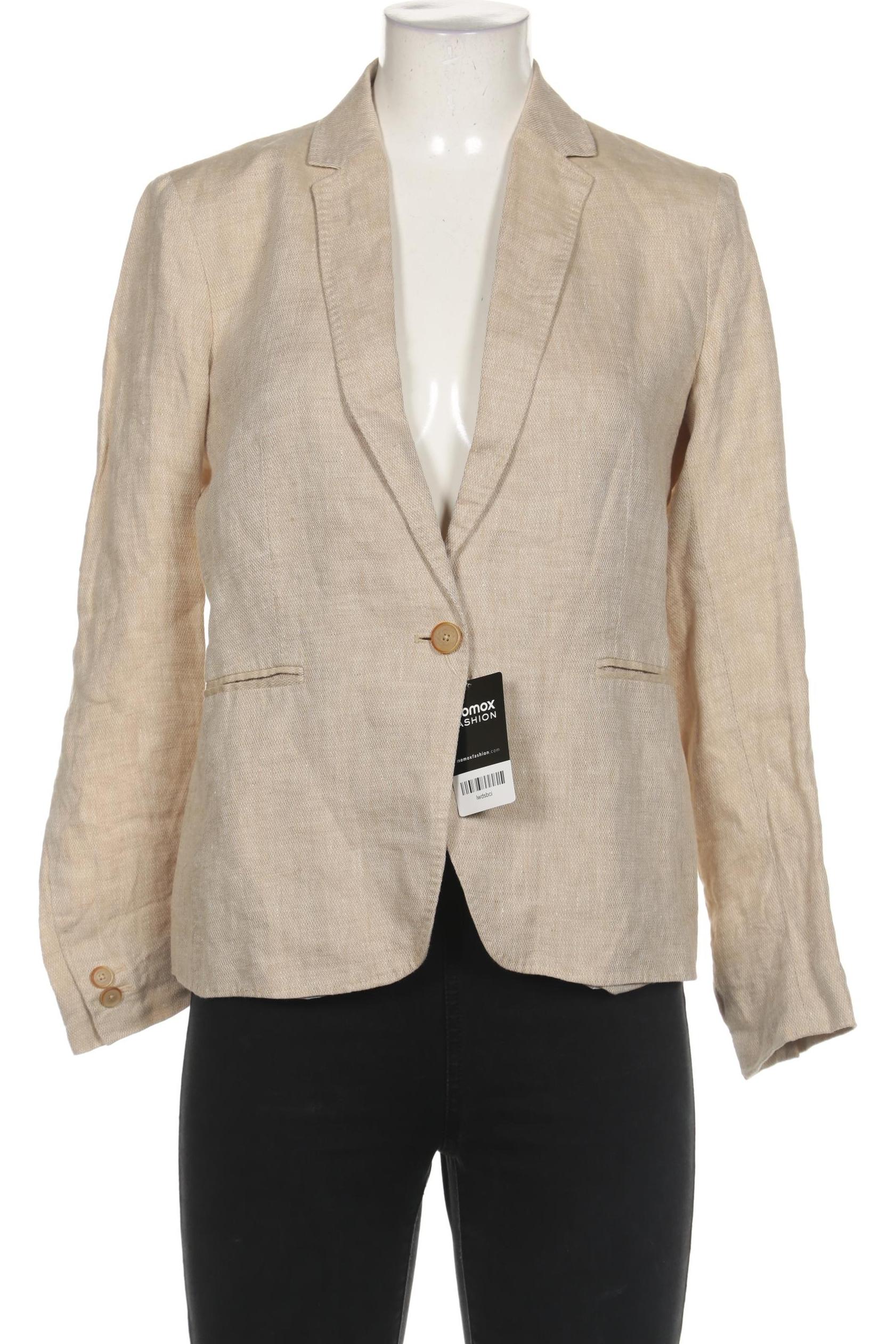 

Massimo Dutti Damen Blazer, cremeweiß, Gr. 42