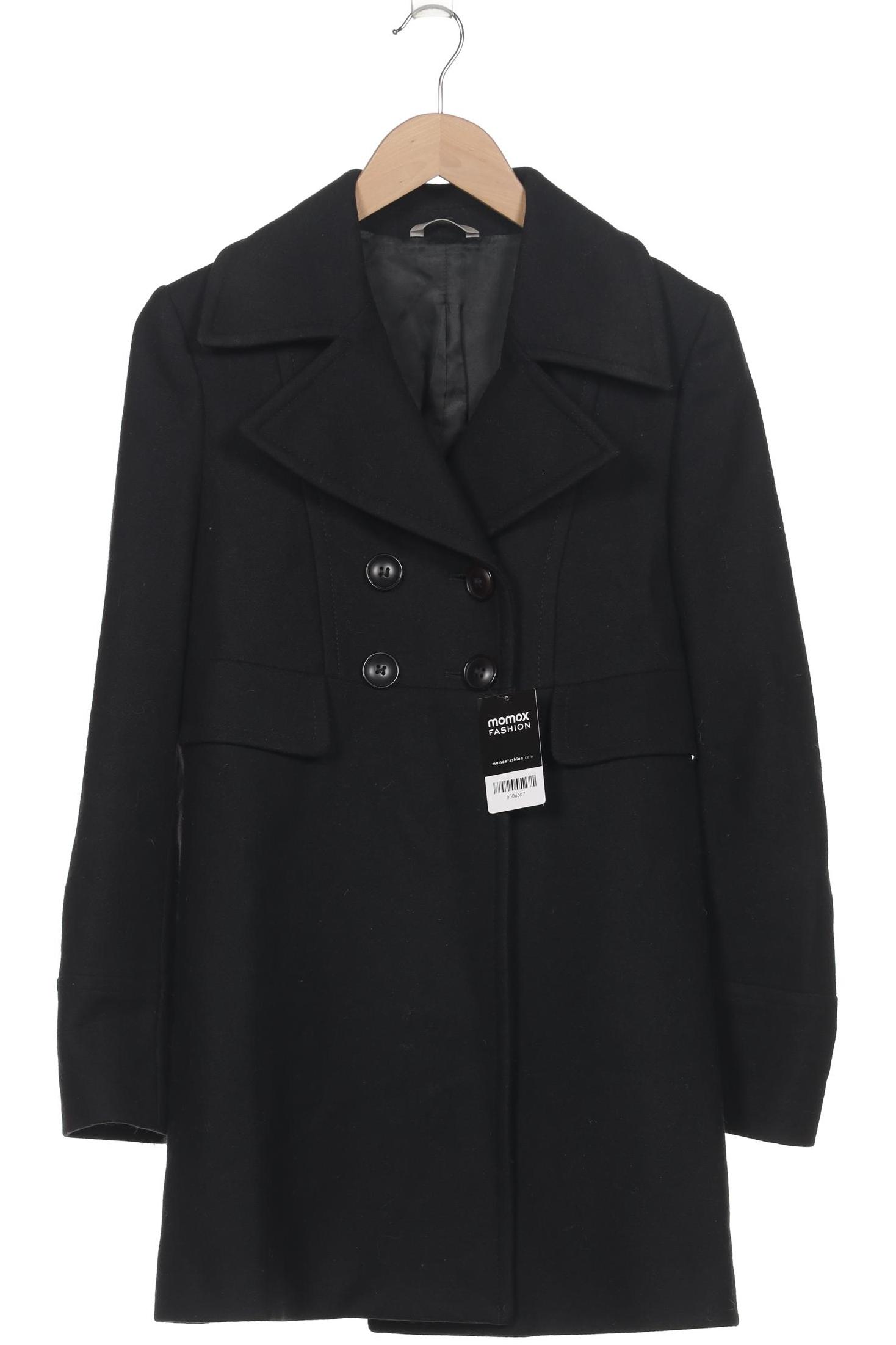 

Massimo Dutti Damen Mantel, schwarz, Gr. 36