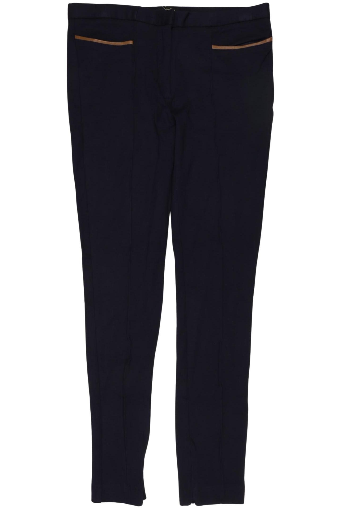 

Massimo Dutti Damen Stoffhose, marineblau, Gr. 0