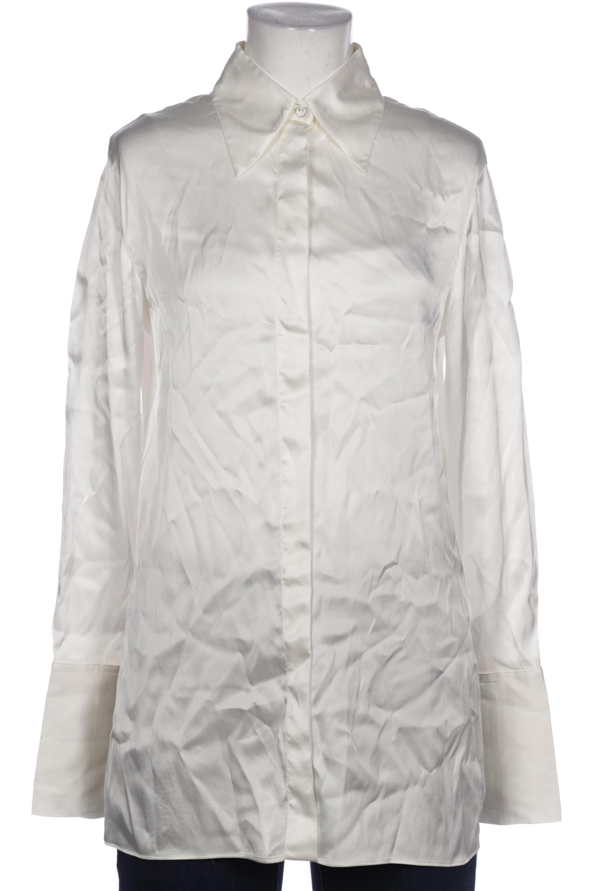 

Massimo Dutti Damen Bluse, weiß, Gr. 34